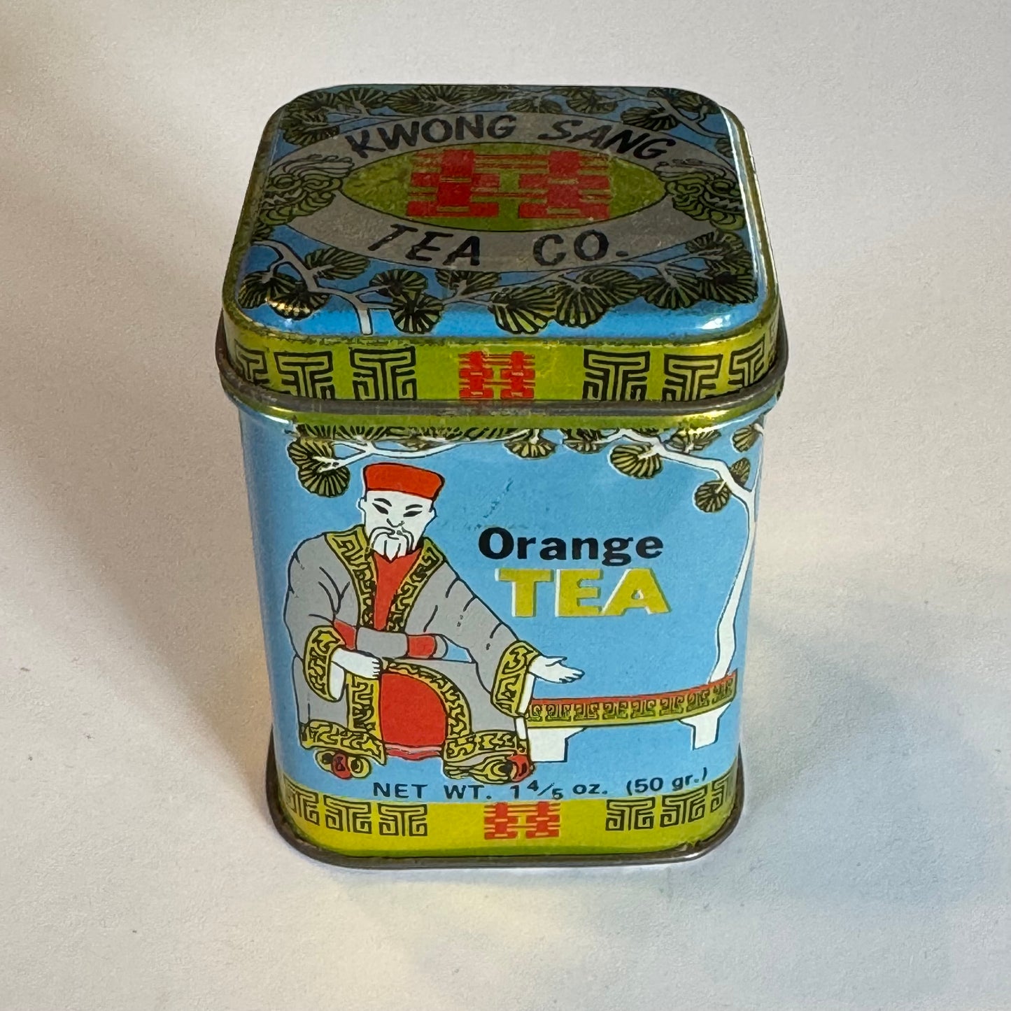 Vintage Kwong Sang Tea Co. blik – Orange Tea, Hong Kong