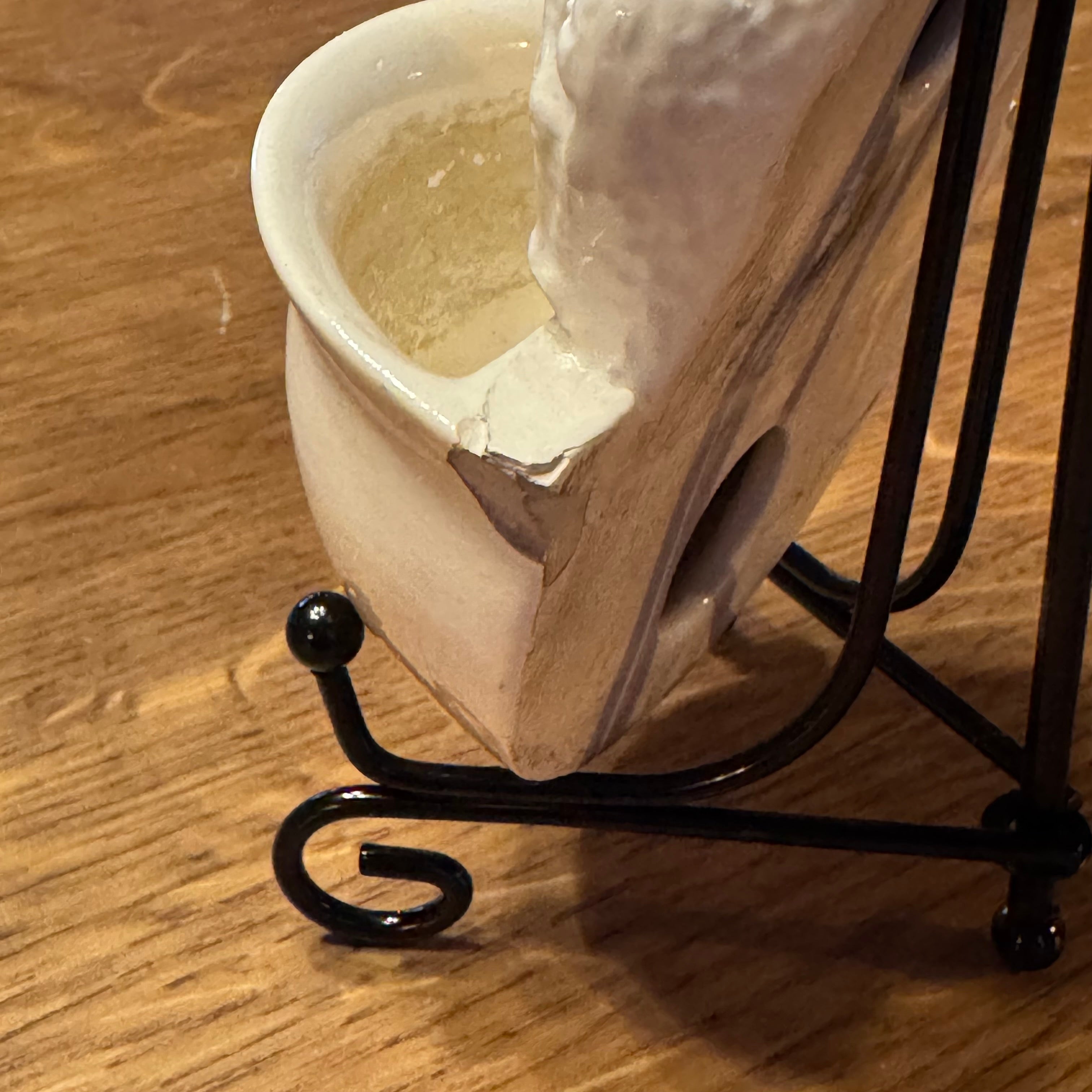 Vintage S.L. Venlo Heilig Hart Kinderbeeld met Wijwaterbakje – Keramiek – Nederland