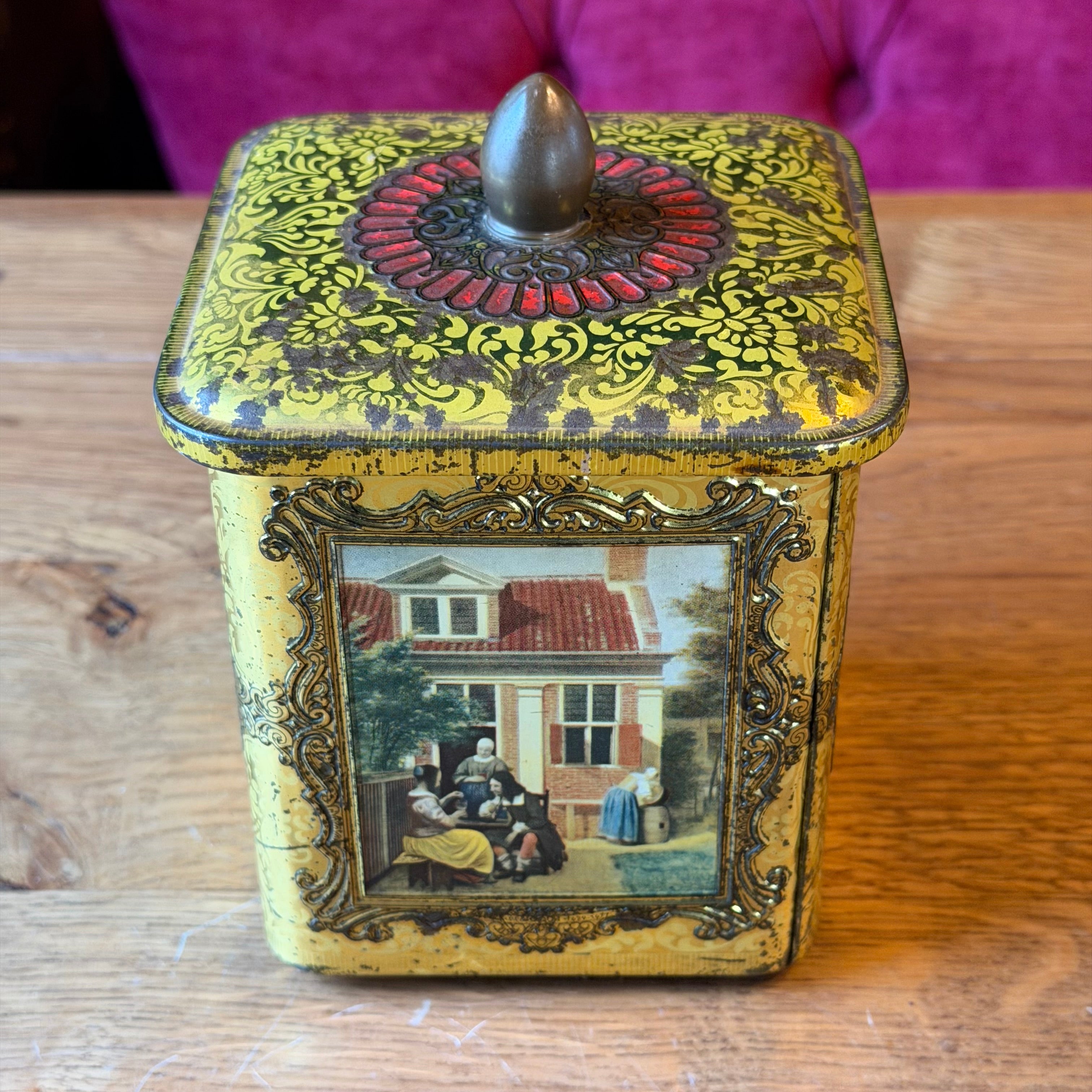 Zeldzaam Verblifa Kunstblik (1935-1939) – Hollandse Meesters in Reliëf – Vintage