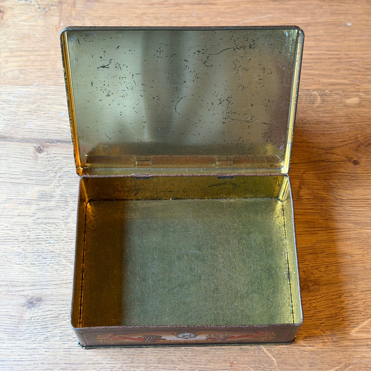 Vintage cigar tin "Wild Havana" – Jester – 50 Cigars – lithographic tin