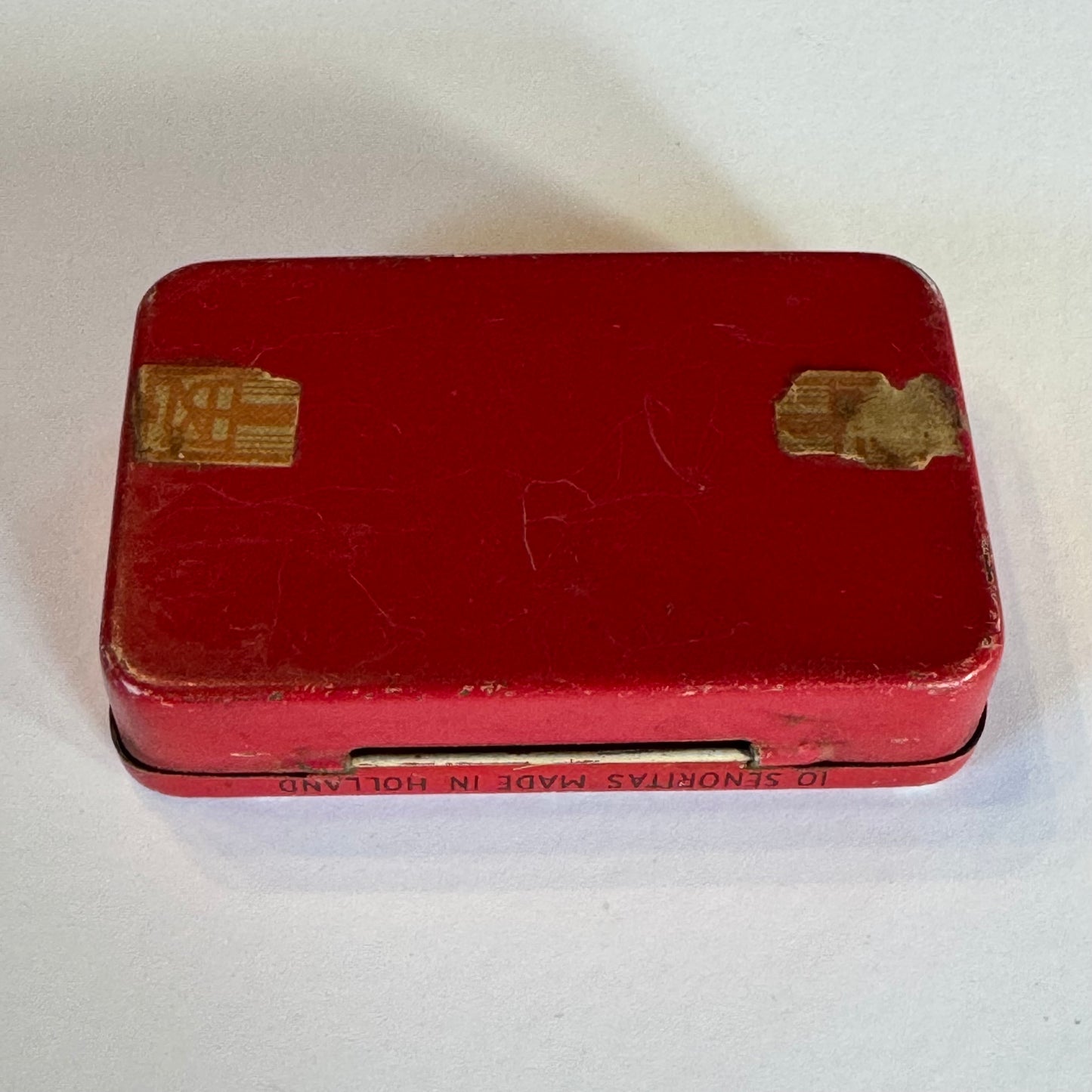 Uiltje d’Or – sigarenblik – La Bolsa Kampen Holland – ca. 1940–1950