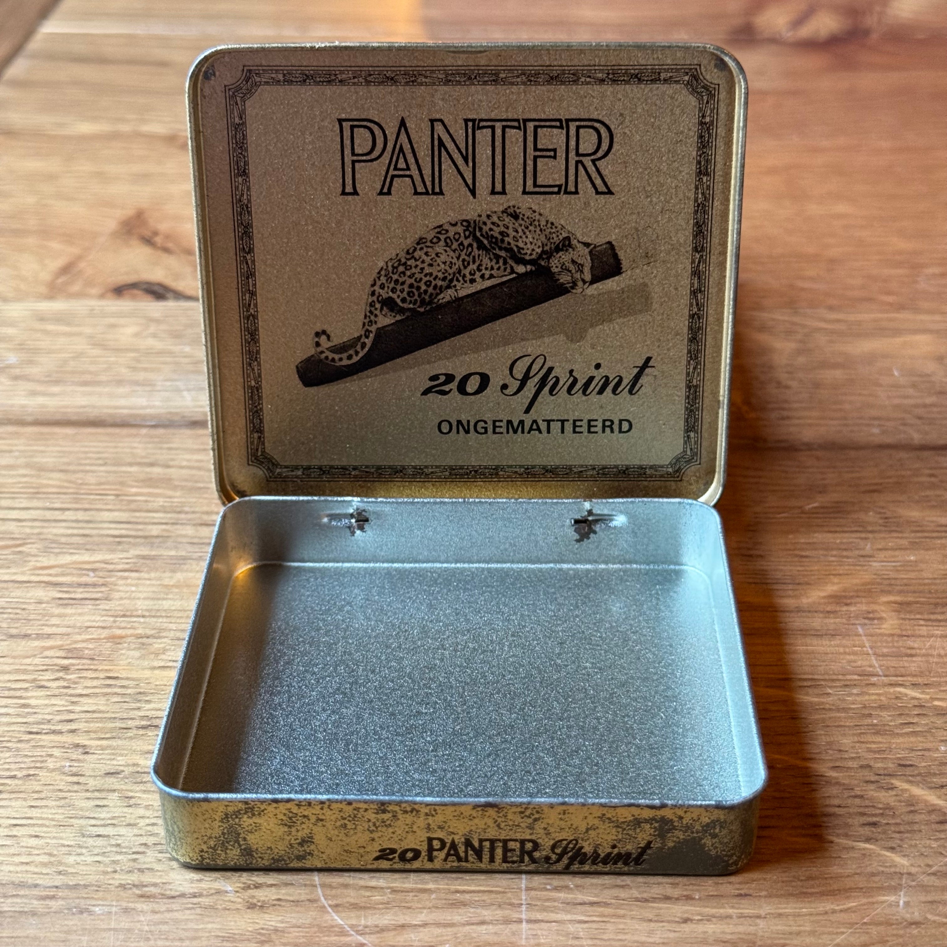 Panther cigar tin 20 Sprint unfrosted