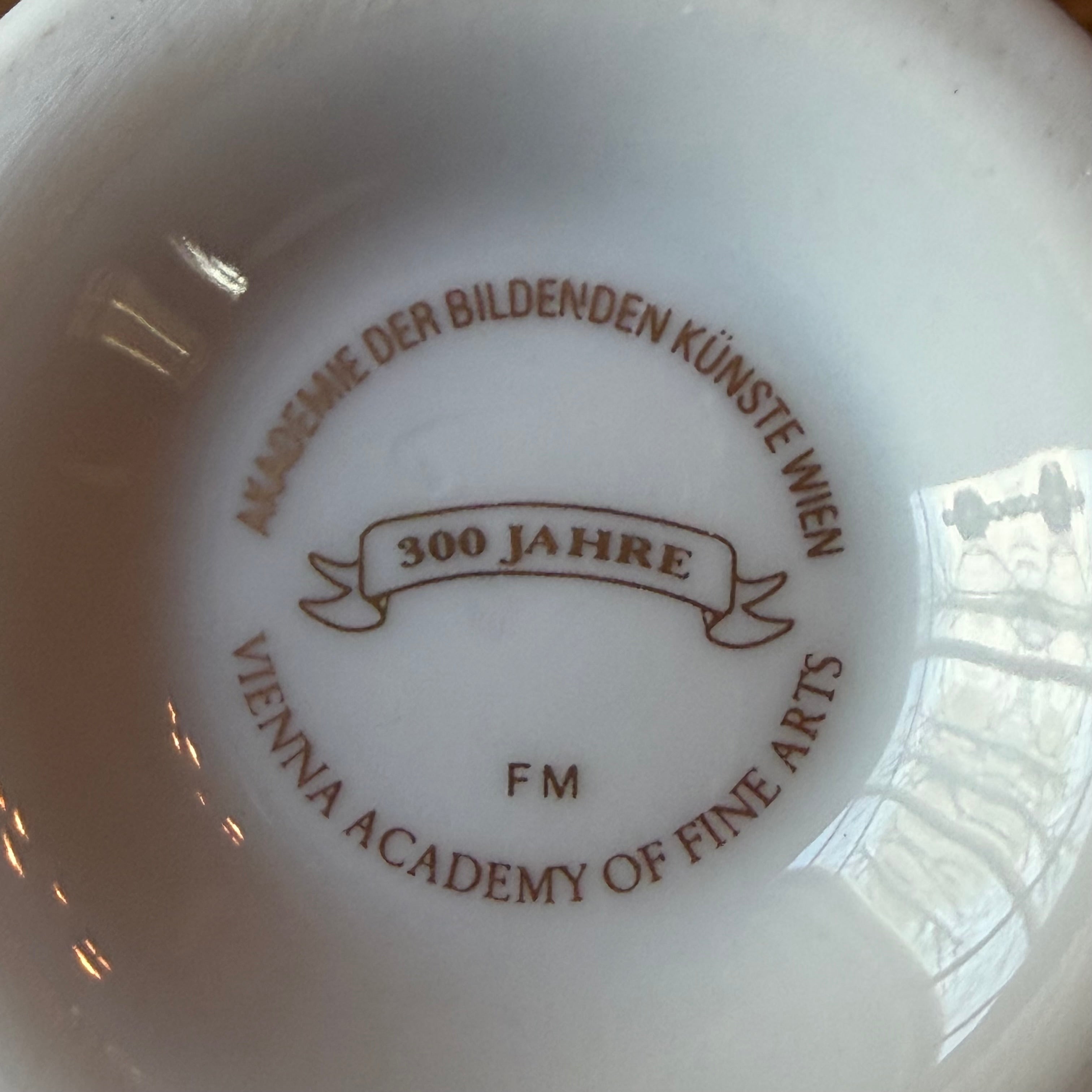 6-Piece Luxury Porcelain Coffee Set "Joseph Nigg" – Vienna Academy Anniversary Edition – Gilded & Colorful