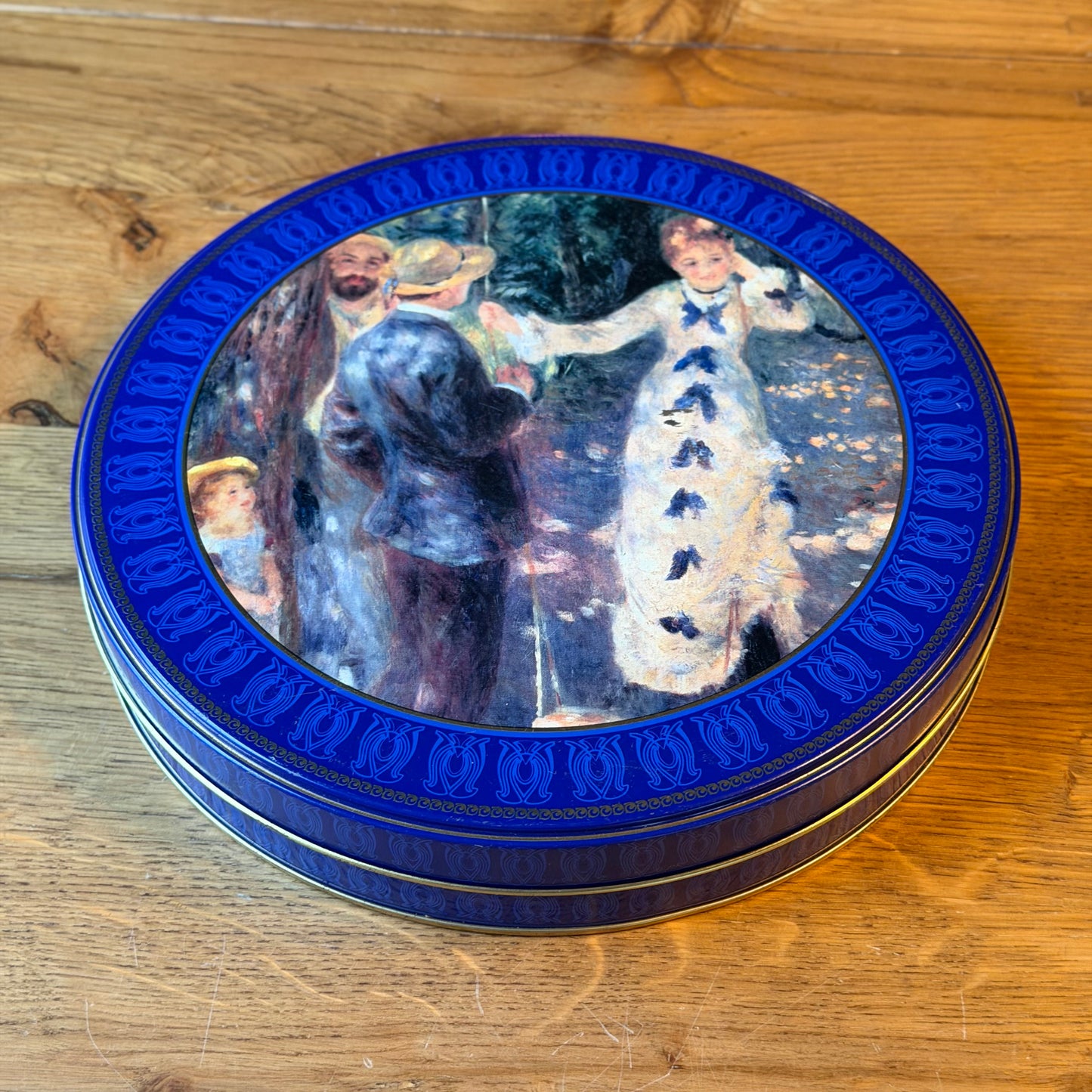 Delacre koekblik met Renoir-afbeelding – La balançoire (Musée d’Orsay)