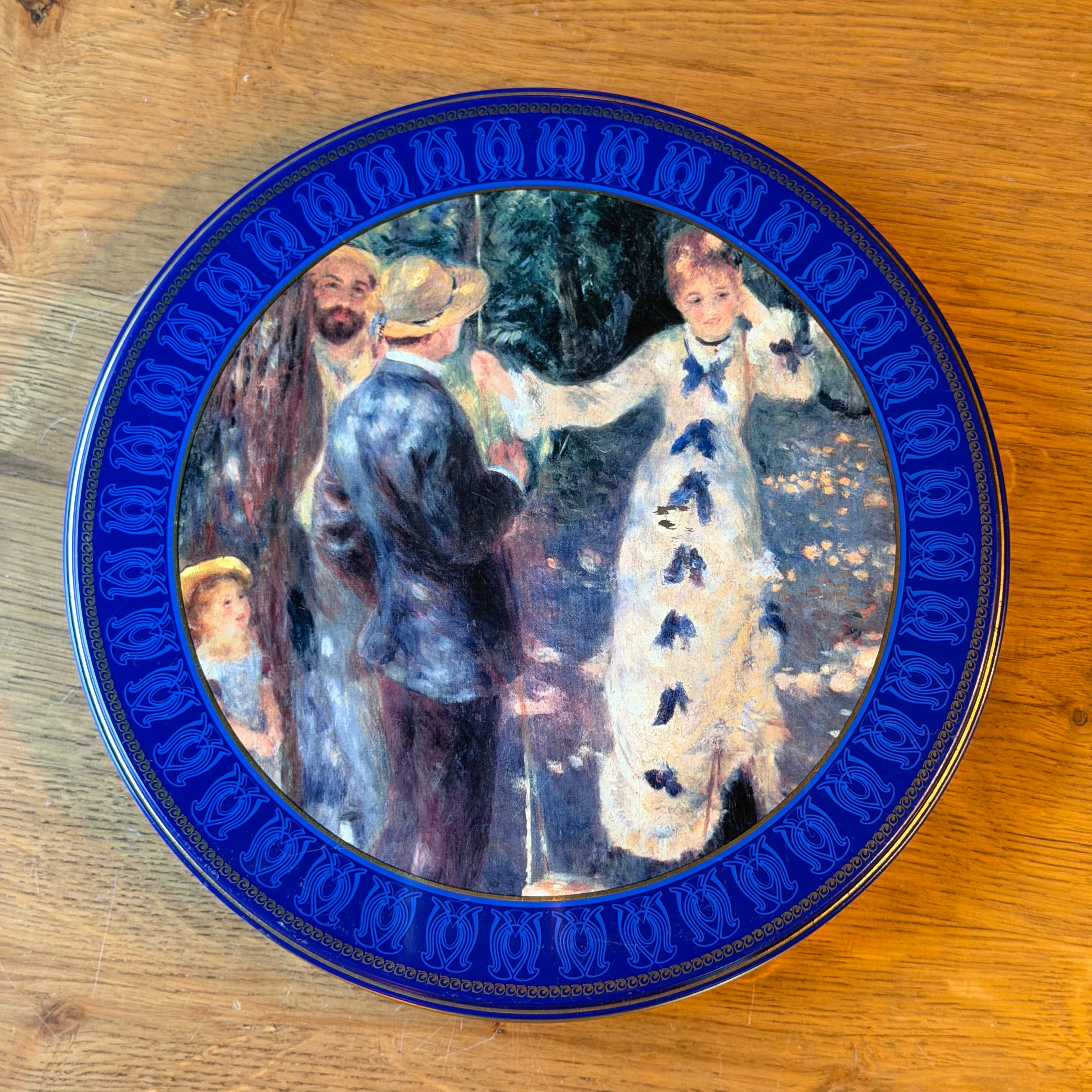 Delacre-Keksdose mit Renoir-Bild – La balançoire (Musée d'Orsay)