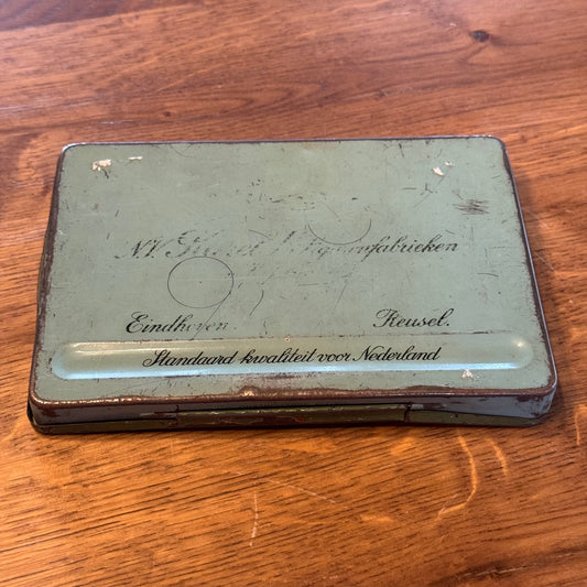 Vintage Karel I Sivana sigarenblik – Eindhoven / Reusel – jaren ’40 – ’50