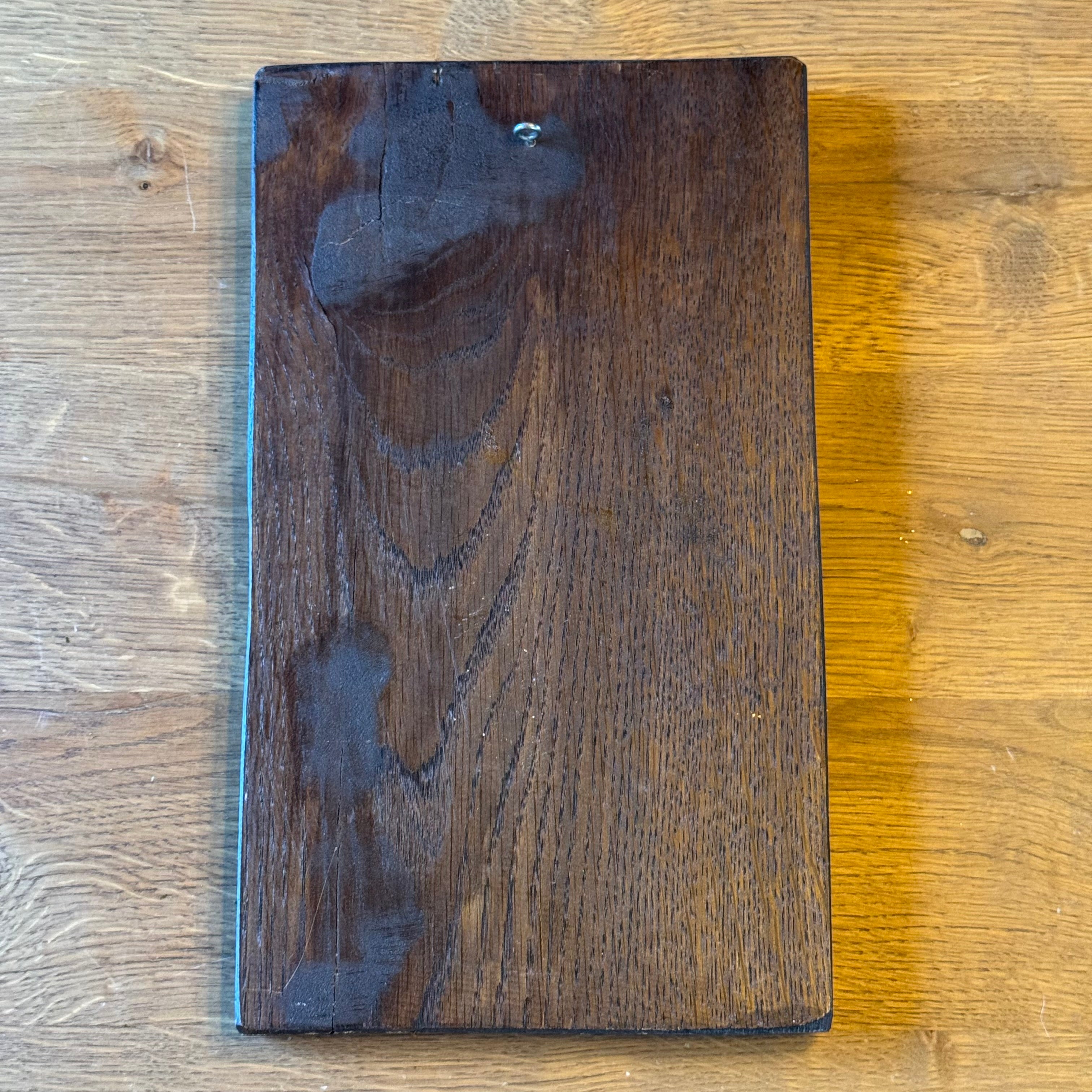 Ikone des Erzengels Michael mit Schwert auf Holztafel