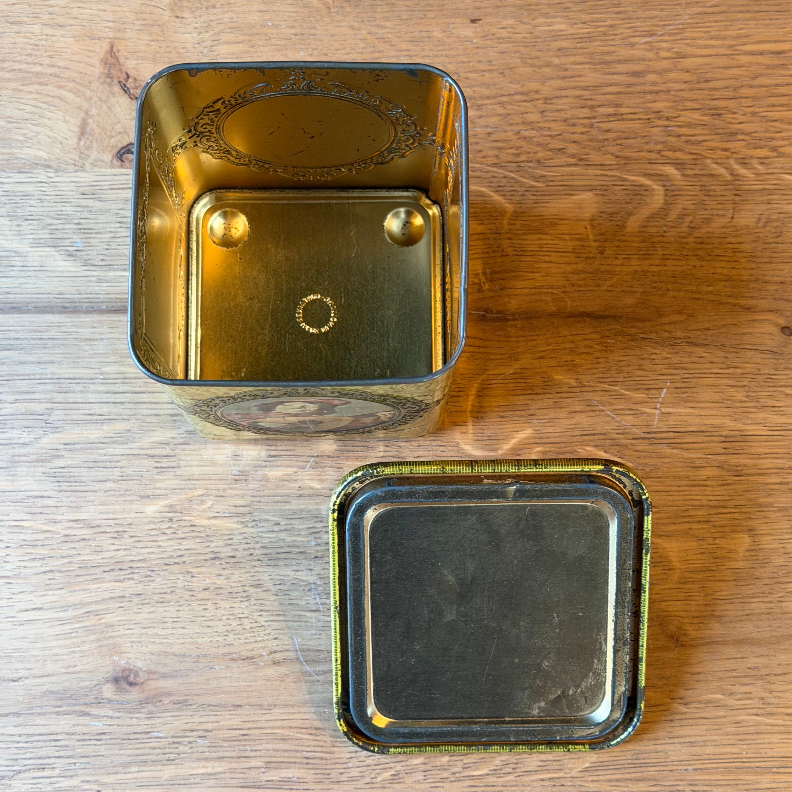 Zeldzaam Verblifa Kunstblik (1935-1939) – Hollandse Meesters in Reliëf – Vintage