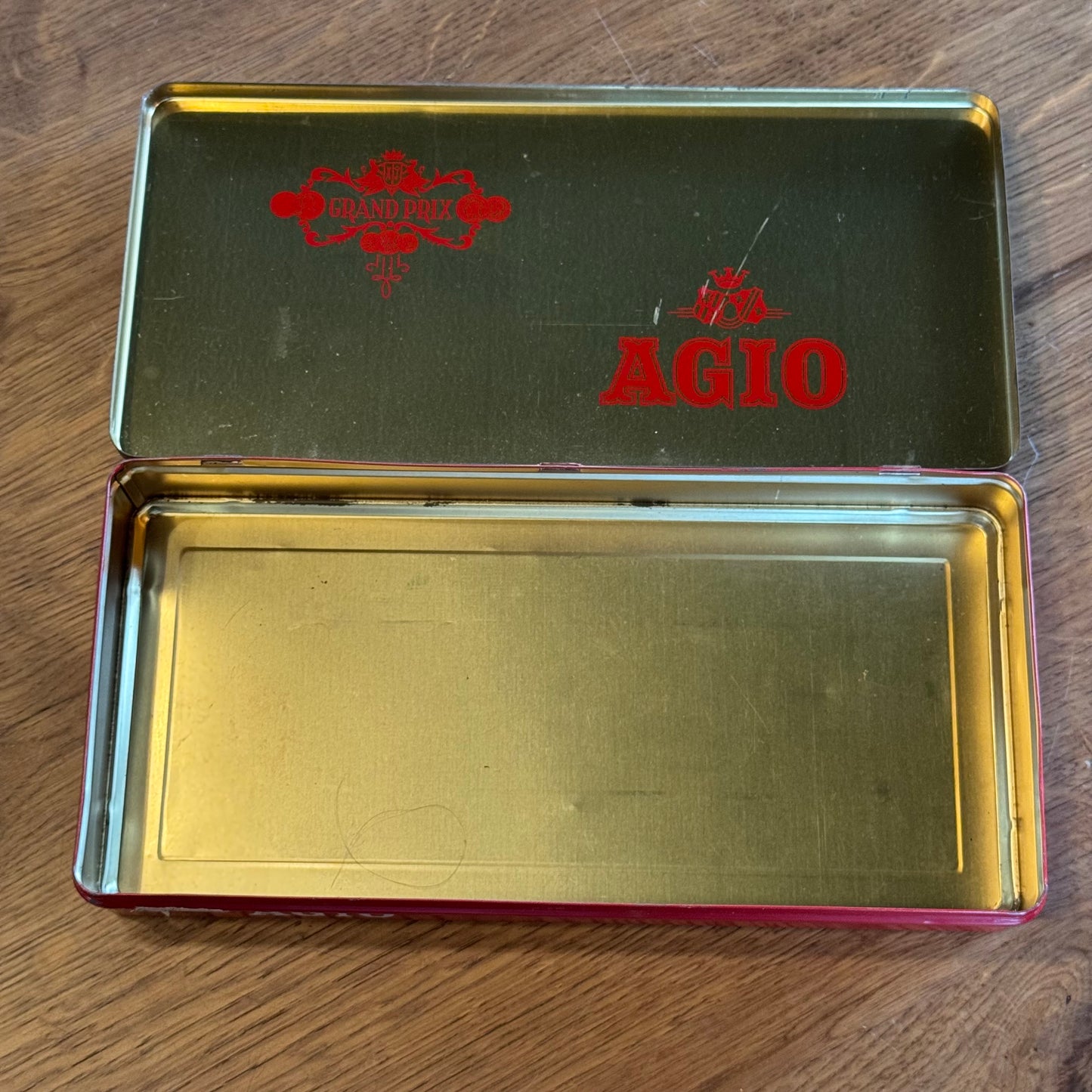 Agio Grand Prix sigarenblik – 25 sigaren – Duizel Holland – jaren ’50–’60