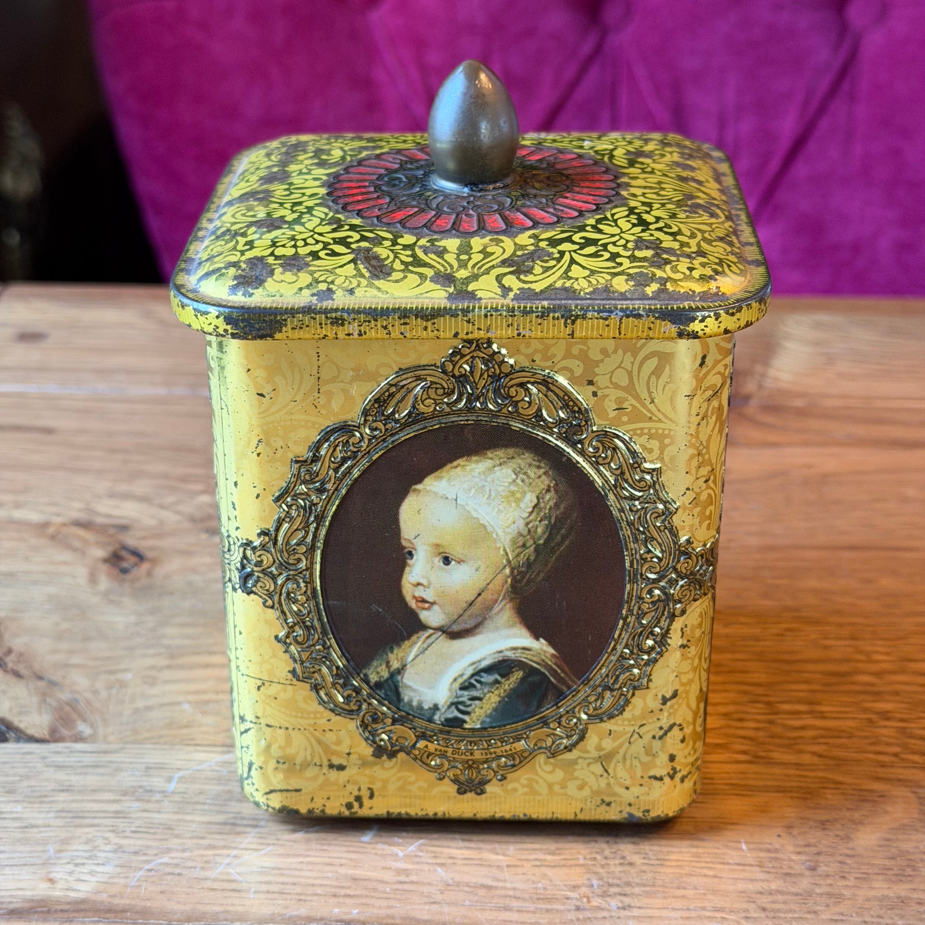 Zeldzaam Verblifa Kunstblik (1935-1939) – Hollandse Meesters in Reliëf – Vintage