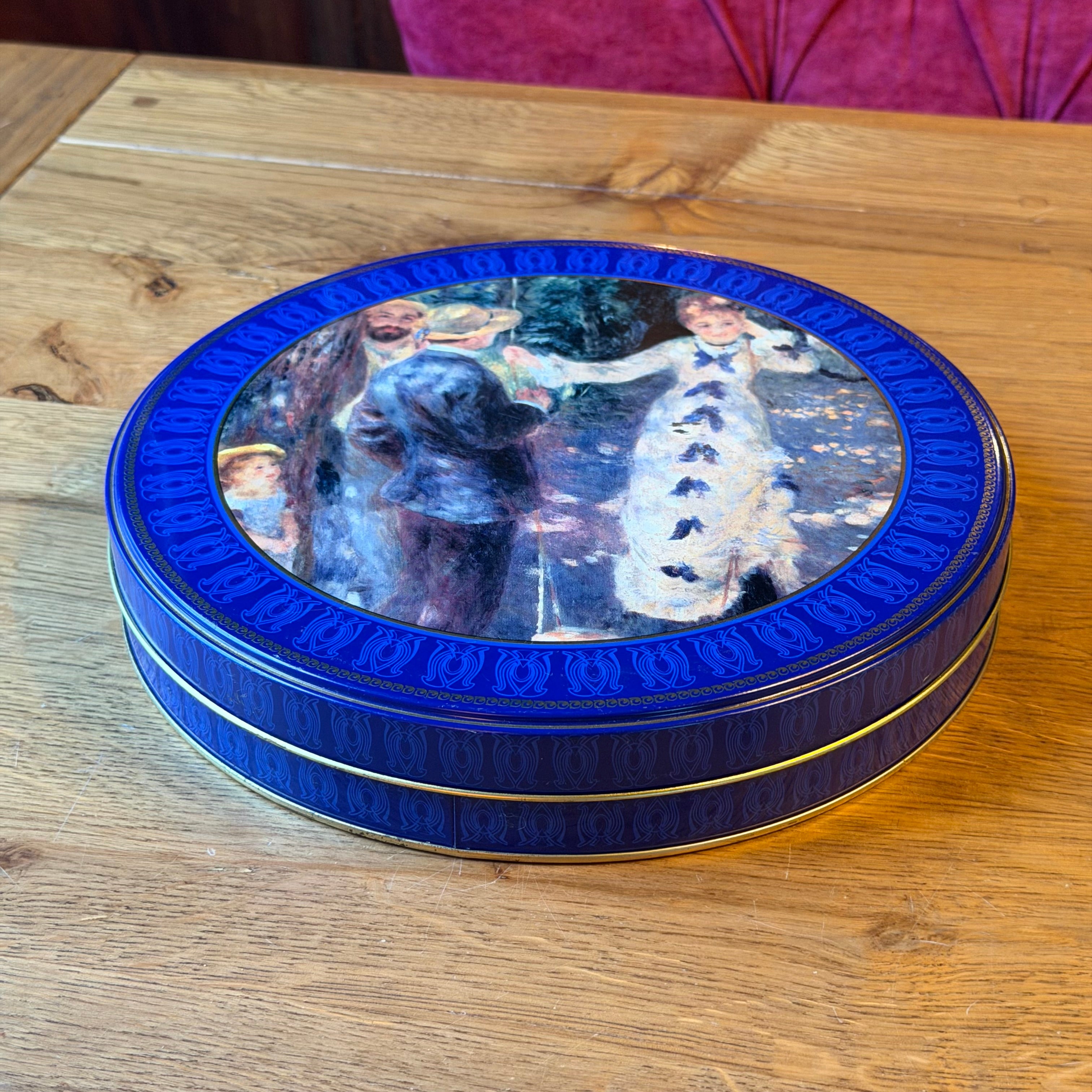 Delacre-Keksdose mit Renoir-Bild – La balançoire (Musée d'Orsay)