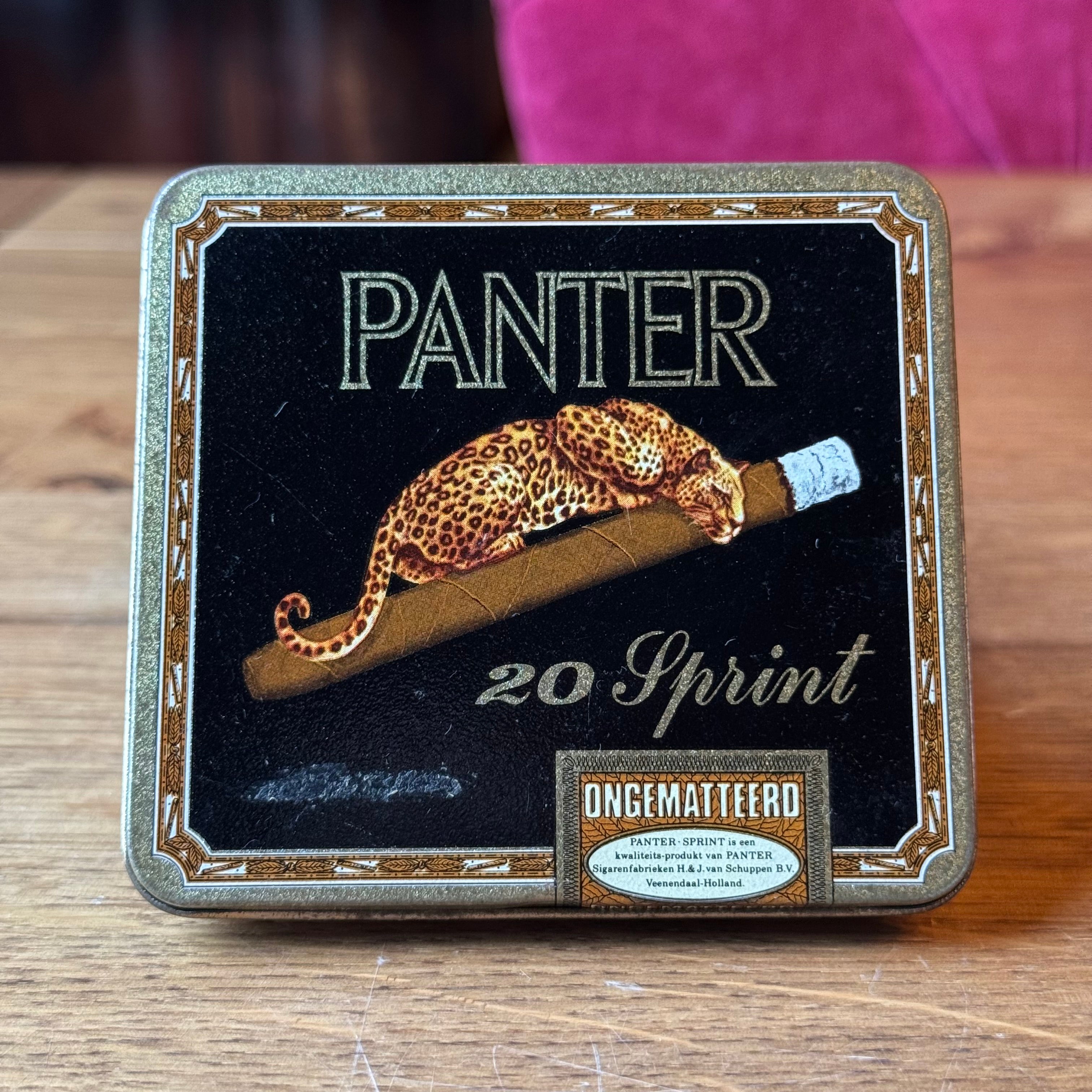 Panter sigarenblik 20 Sprint ongematteerd