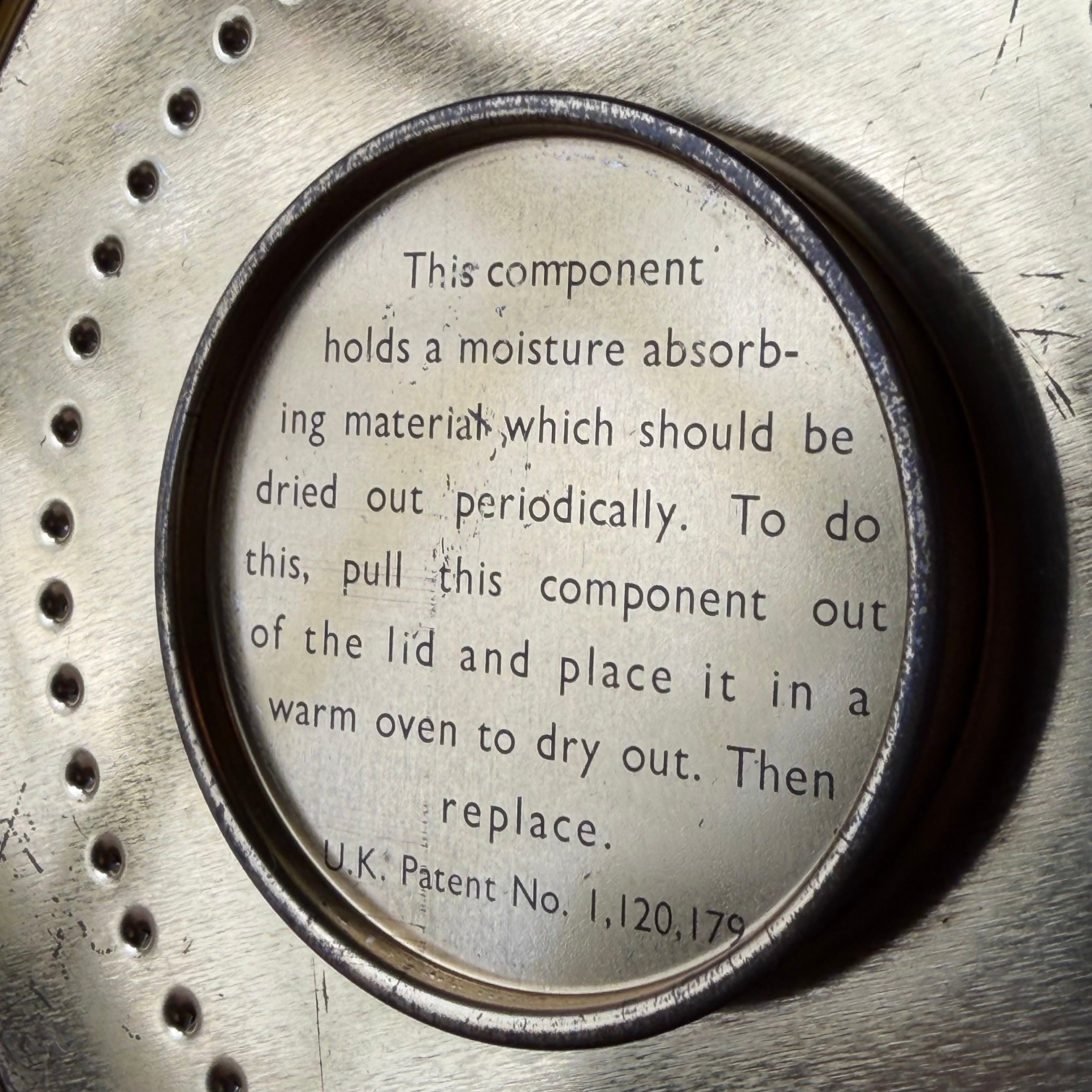 Vintage Engels Biscuit Barrel – Rond Koekblik met Vochtabsorberend Deksel