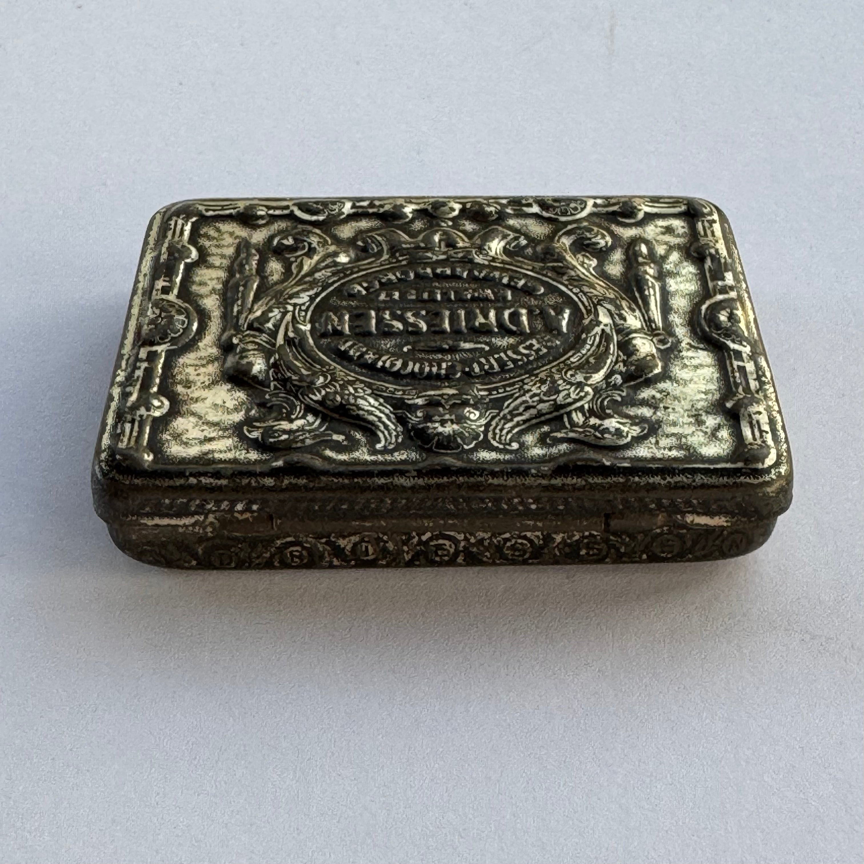 A. Driessen Schokoladendose – Rotterdam – ca. 1900–1920