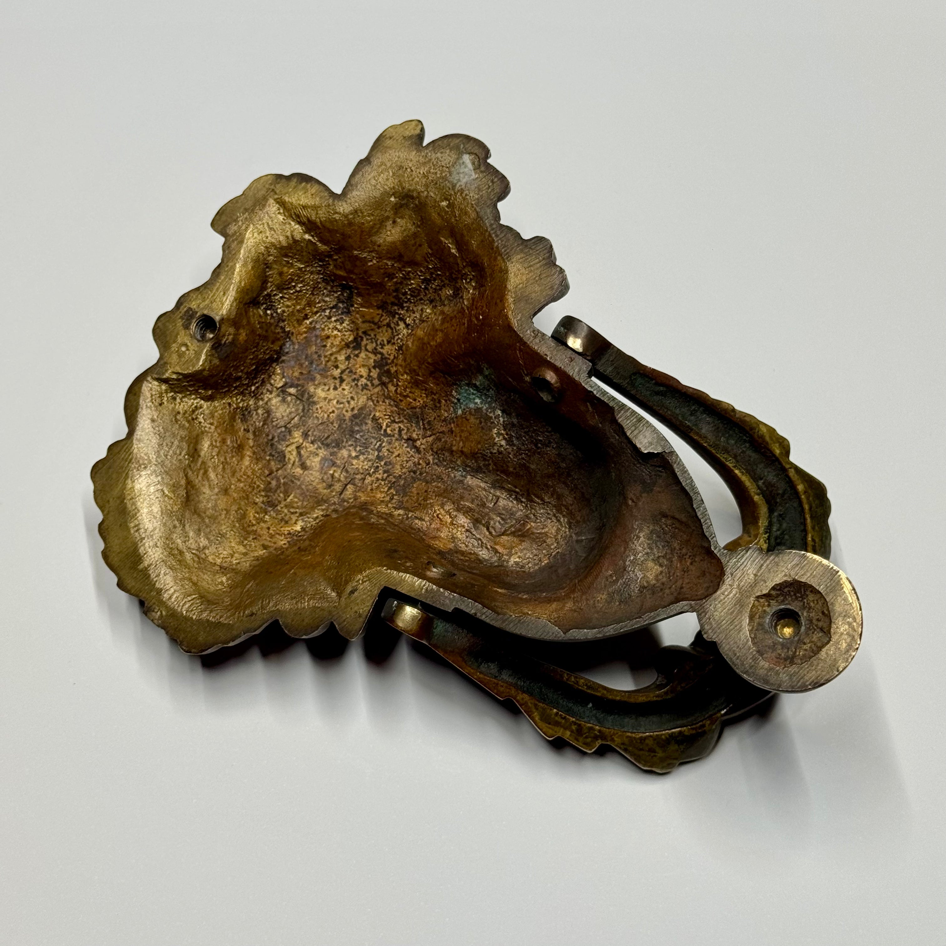 Antiker Türklopfer aus Bronze – Frankreich, ca. 1890