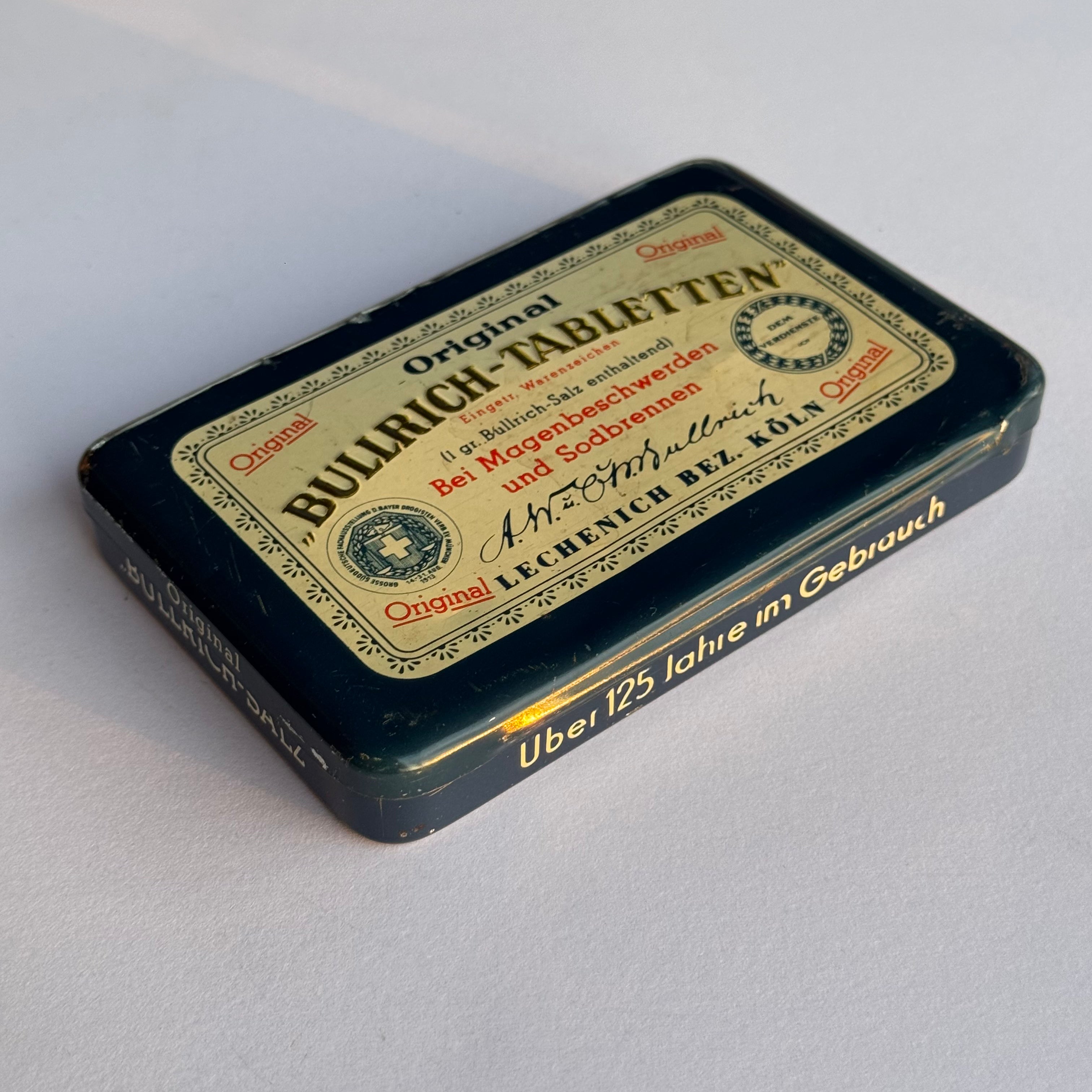 Bullrich Tabletten Dose (Deutsch)