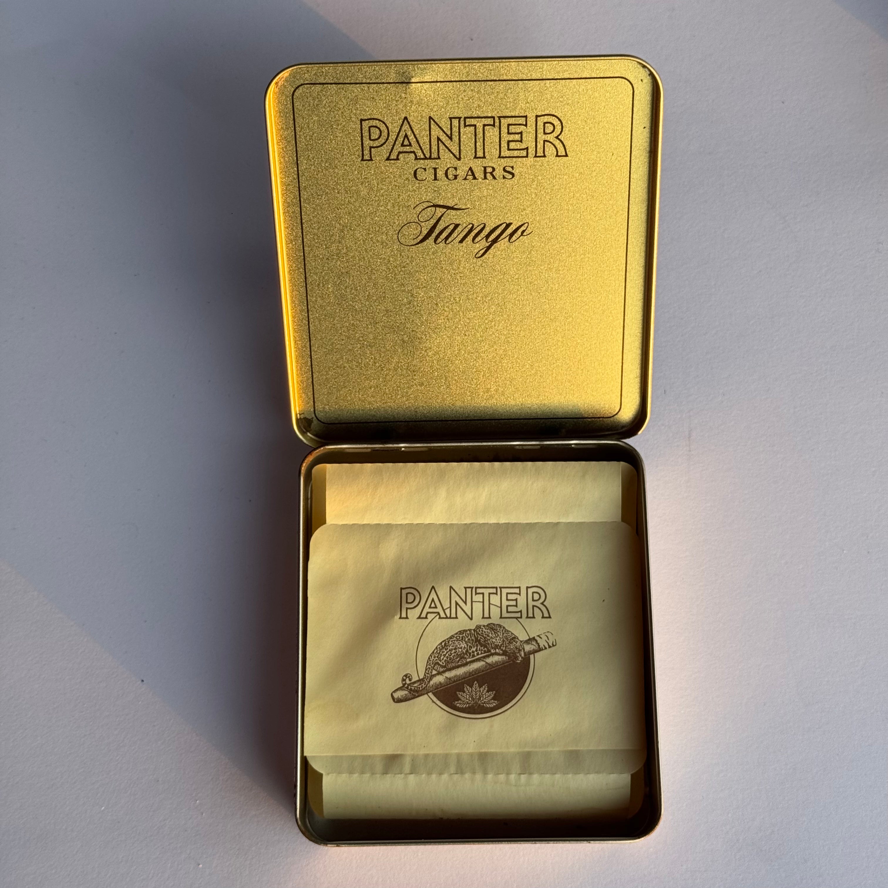 Panther Tango Cigar Tin