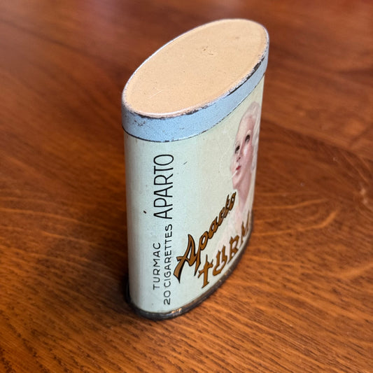 Turmac “Apacto” cigarette tin – ca. 1930–1935