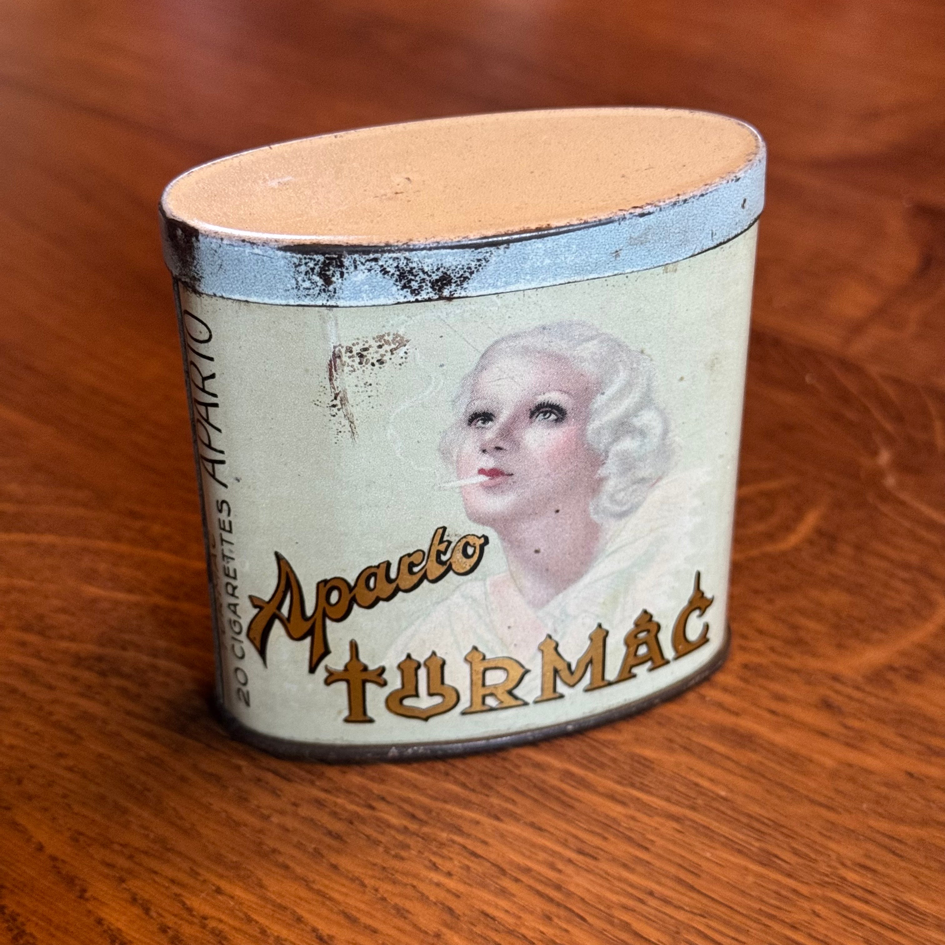 Turmac „Apacto“ Zigarettendose – ca. 1930–1935