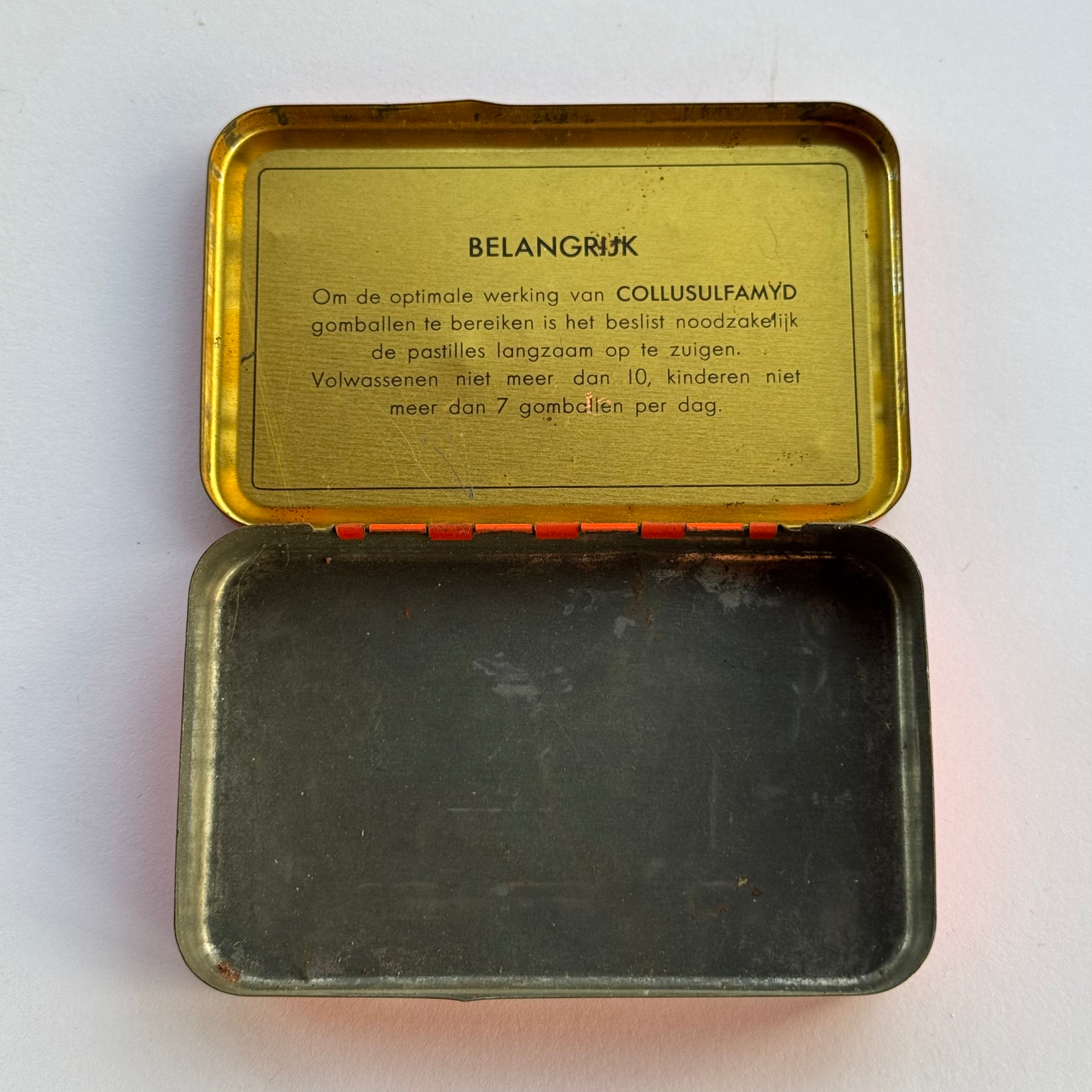 Collusulfamyd Kaugummikugeln Dose