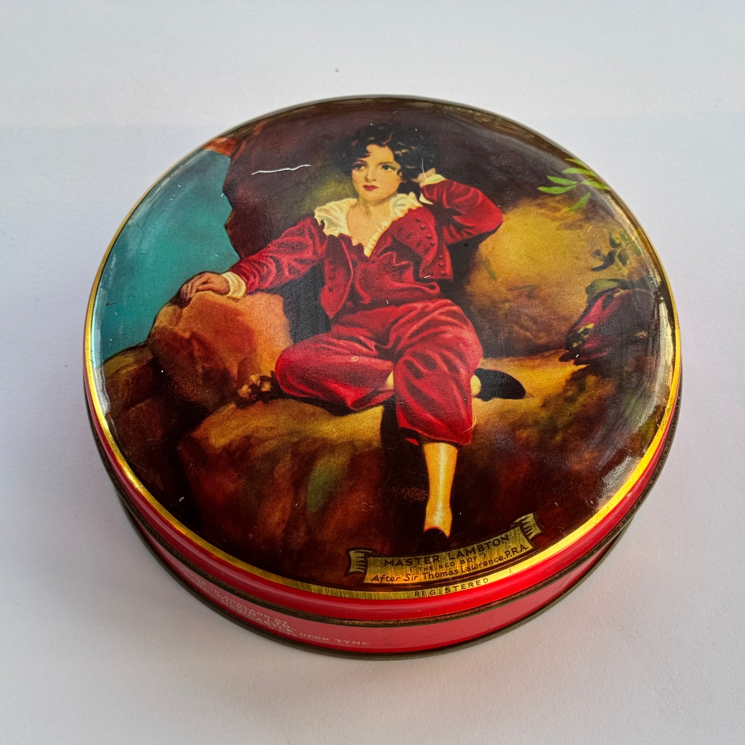 Wilkin's Red Boy Toffee Tin