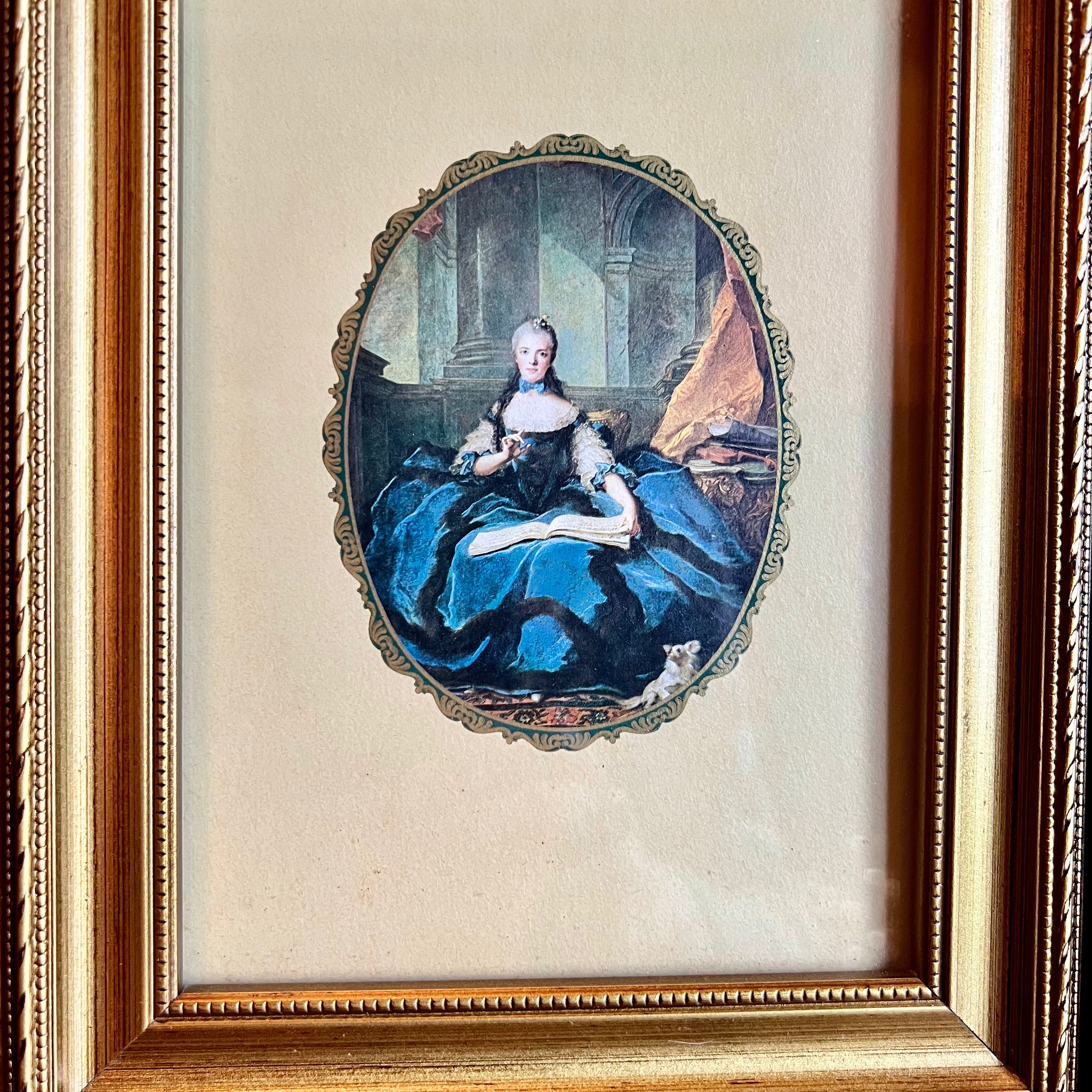 Twee ingelijste portretten The Collectionist