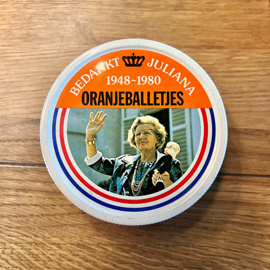 Blik Oranjeballetjes The Collectionist