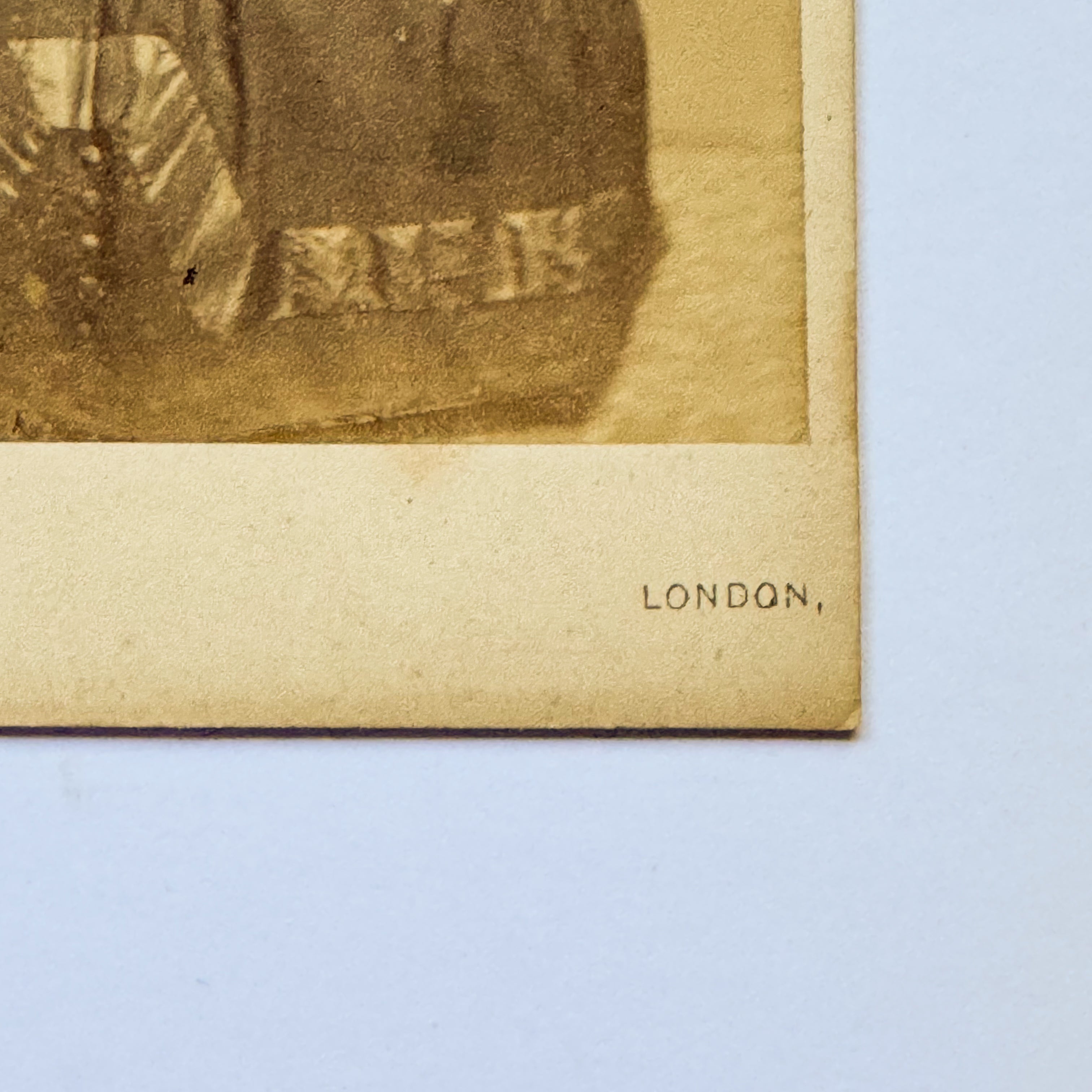 Portrait of a Woman in a Dark Dress - WH Kent, Knightsbridge London (ca. 1865)