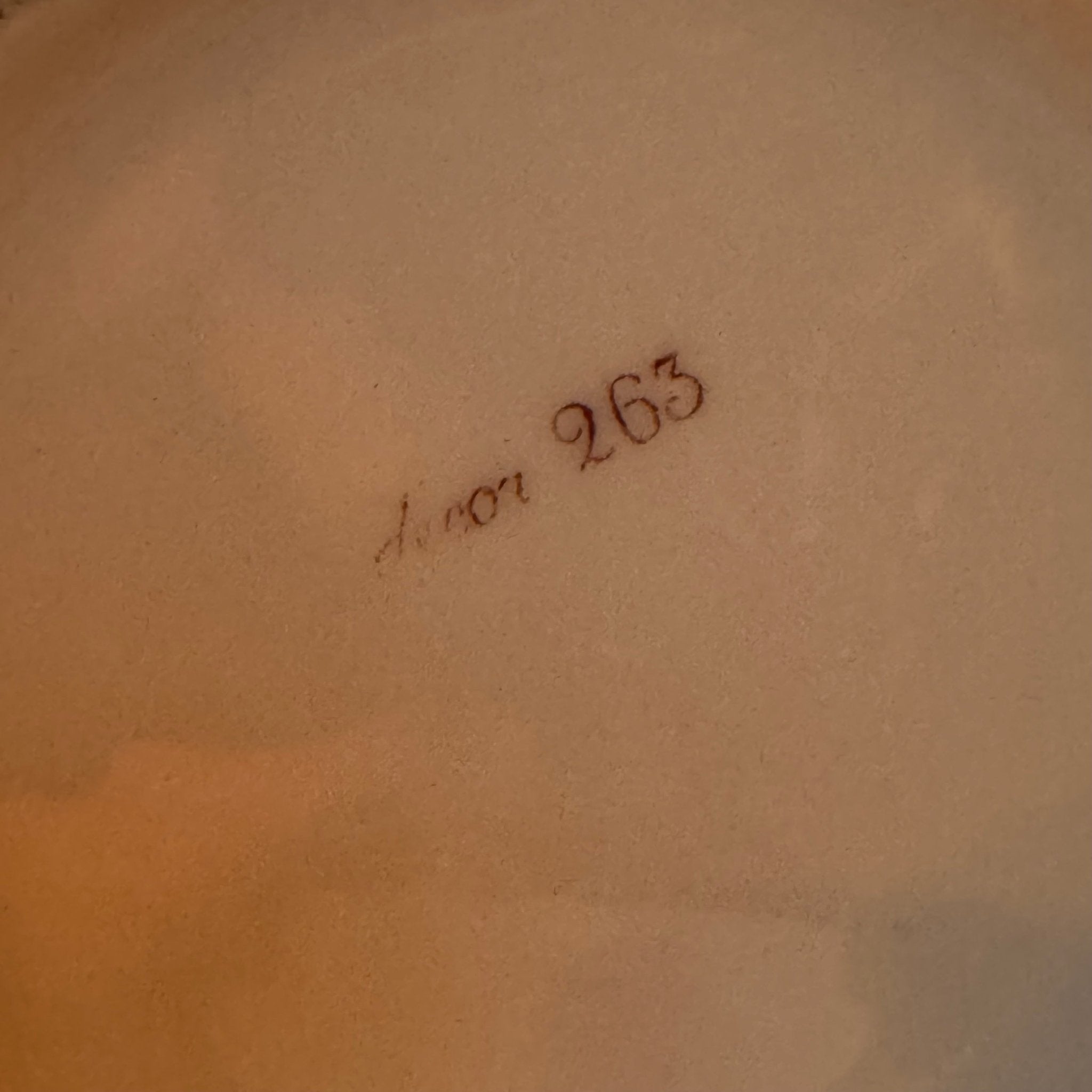 Antiek 4 - delig porseleinen theeservies met roodbruine Japanse motieven – ca. 1900–1930 - The Collectionist