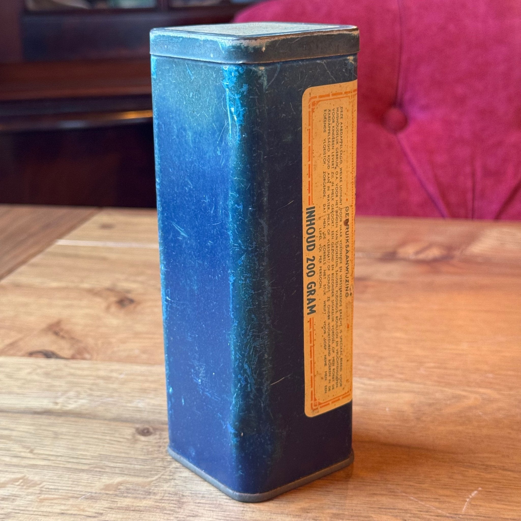 Antiek Aardappelsago Blik – W.A. Scholten Groningen - The Collectionist