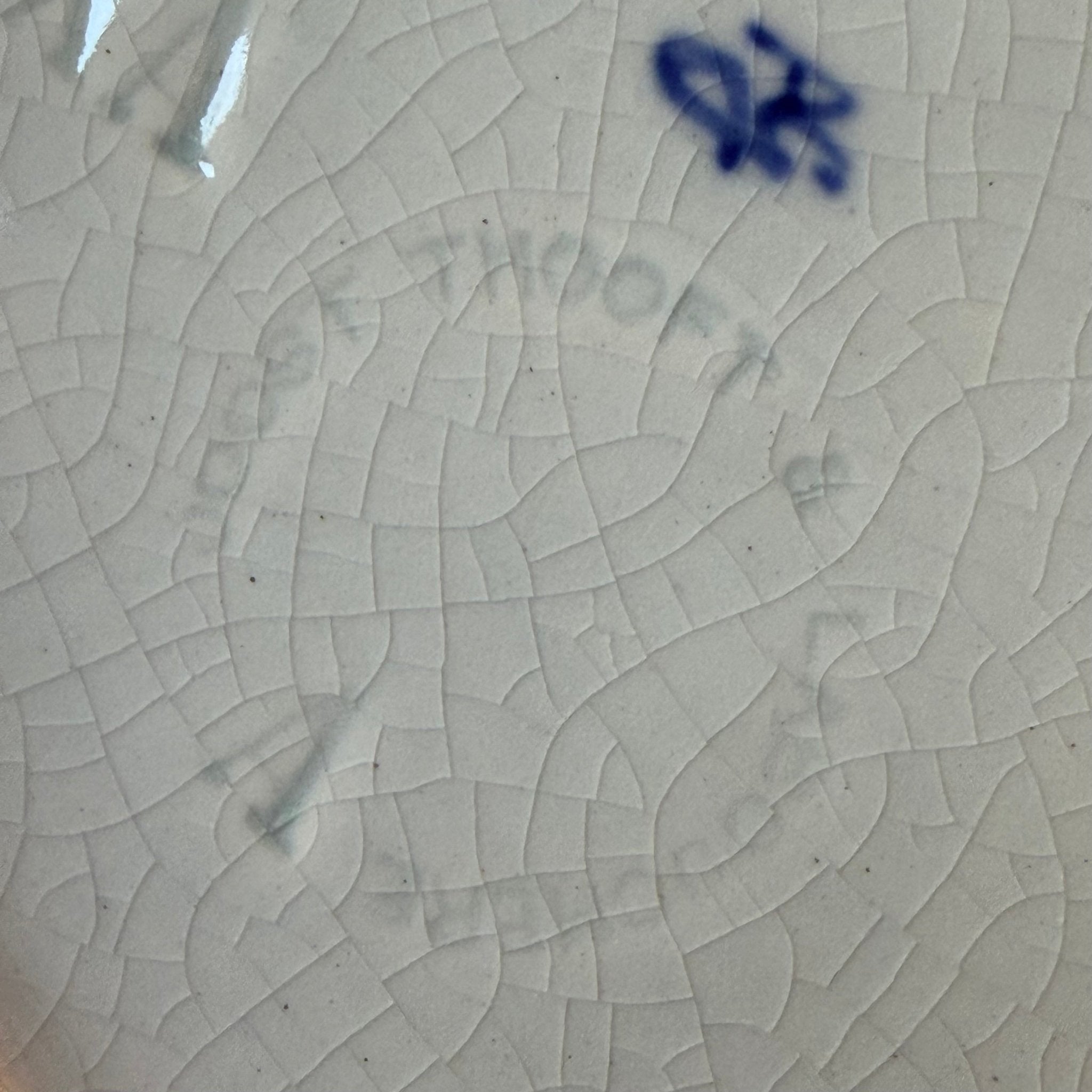 Antiek Delfts blauw wandbord met molens – De Porceleyne Fles (Royal Delft), ca. 1911 - The Collectionist