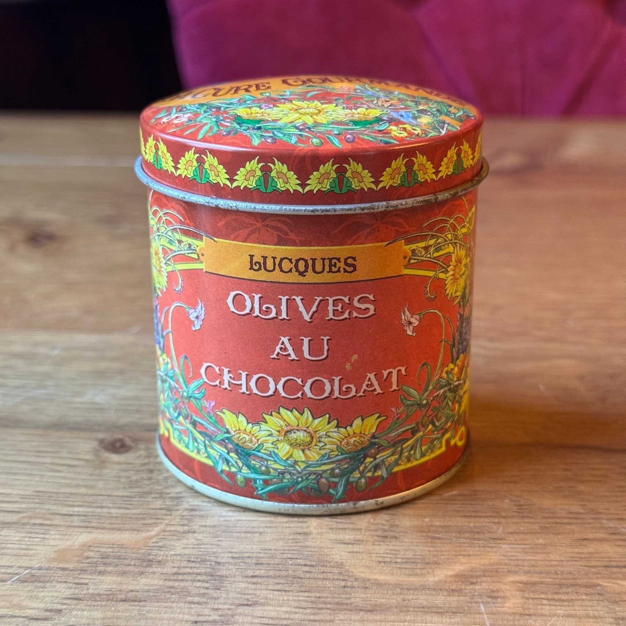 Blik La Cure Gourmande - Olives au Chocolat - Zonnebloemen - The Collectionist
