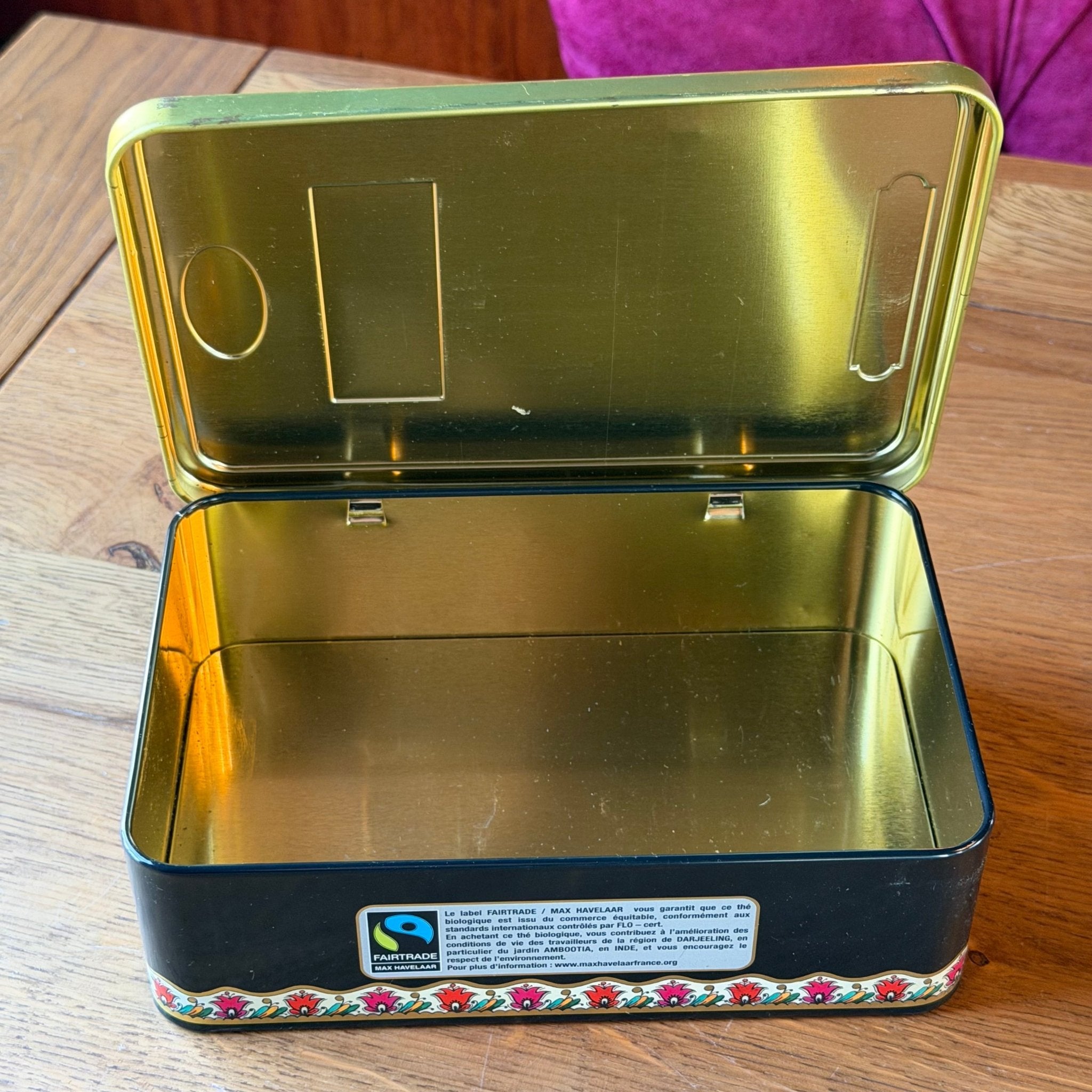 Decoratief Theeblik Plant’Asia – Thé Noir Bio Goût Russe – Darjeeling