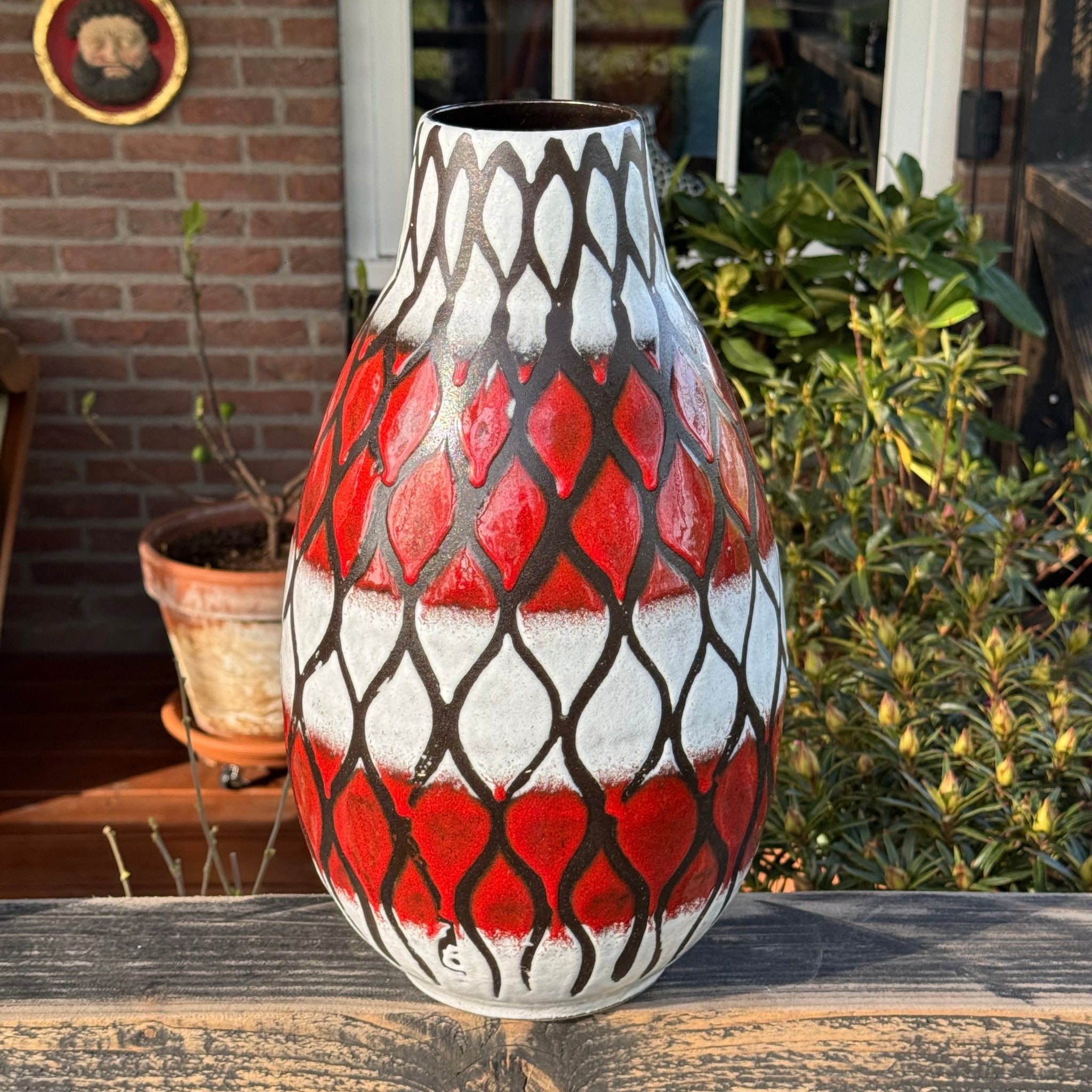 Grote West Germany Vaas - The Collectionist