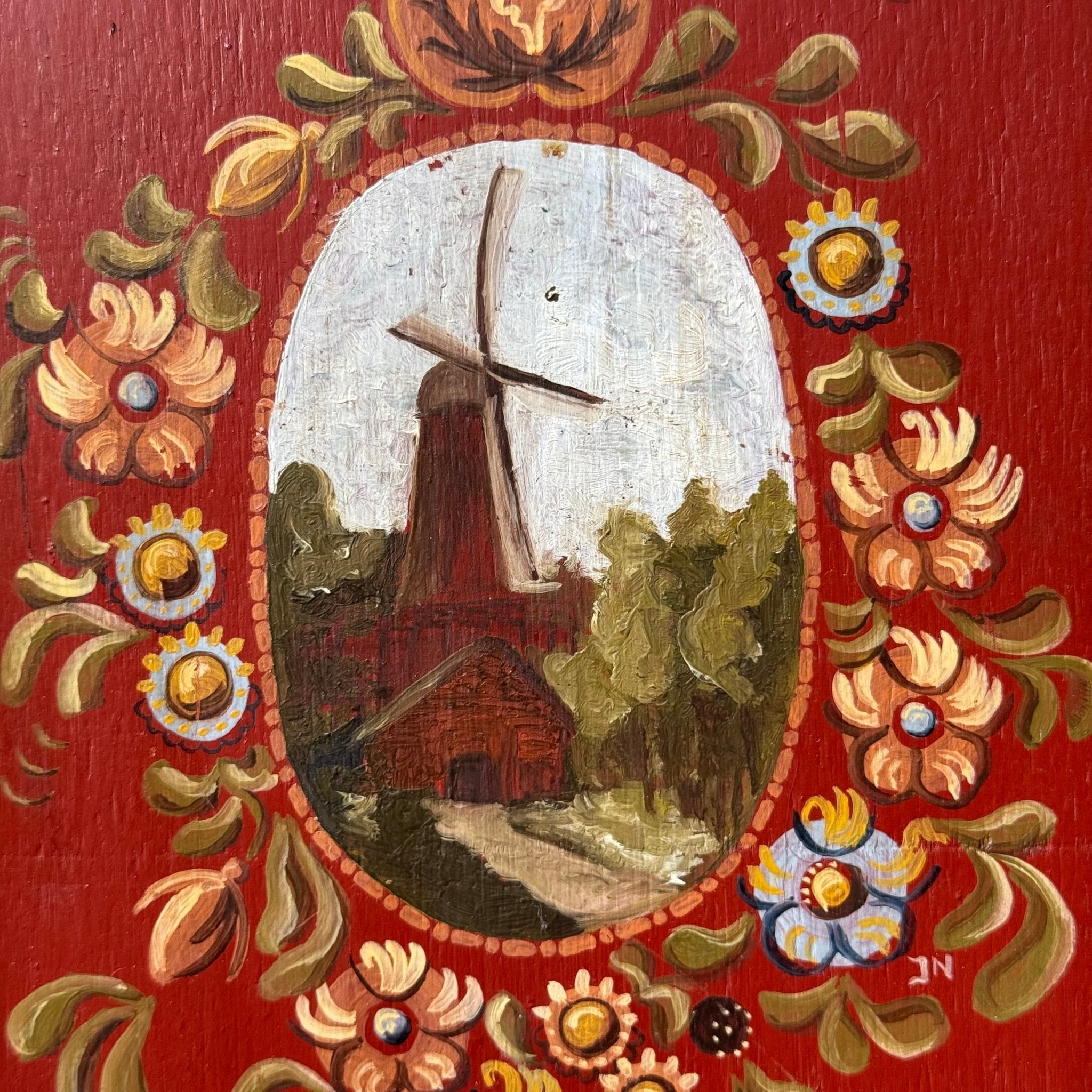 Hindeloopen Houten Schooltas - The Collectionist