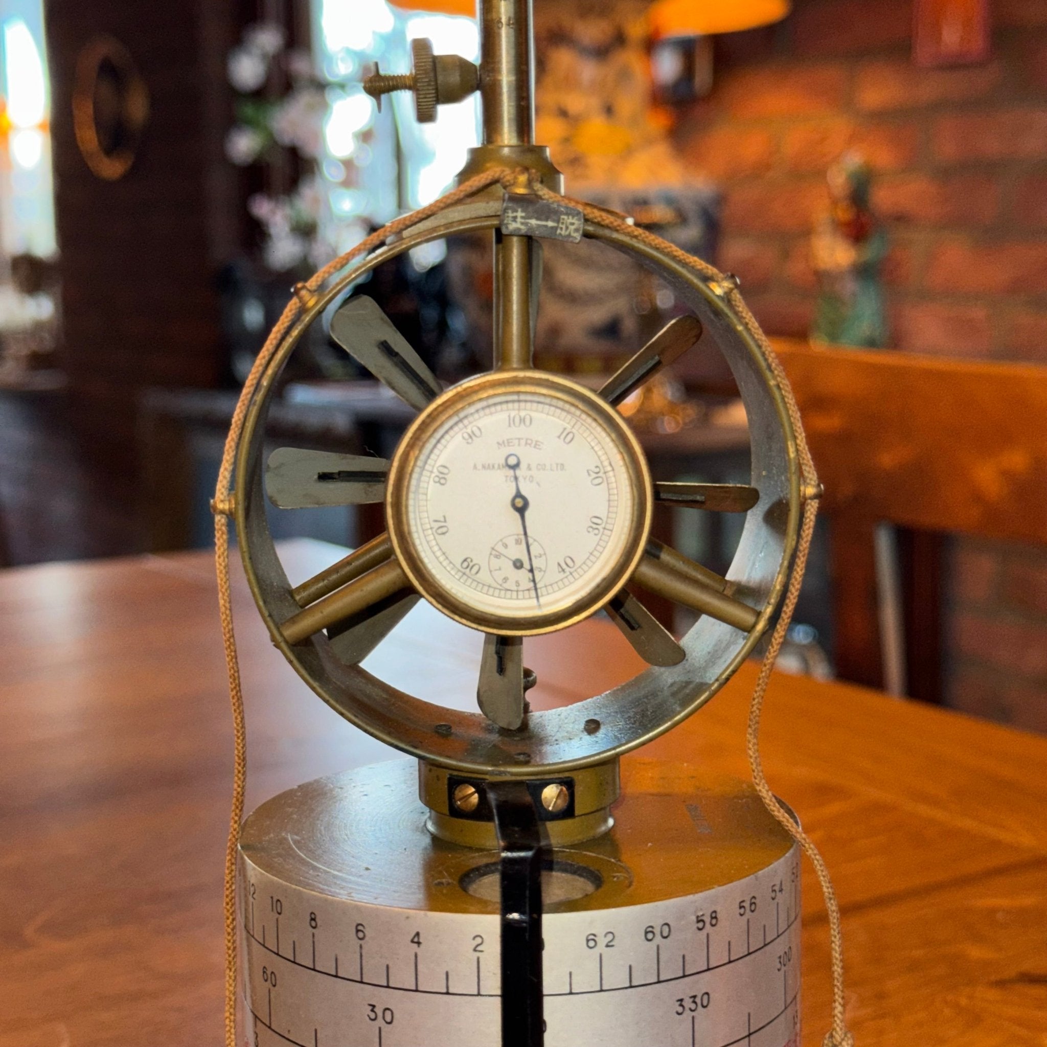 Japanse militaire veld anemometer (ca. 1930–1945) – A. Nakamura Co. Ltd., Tokyo - The Collectionist