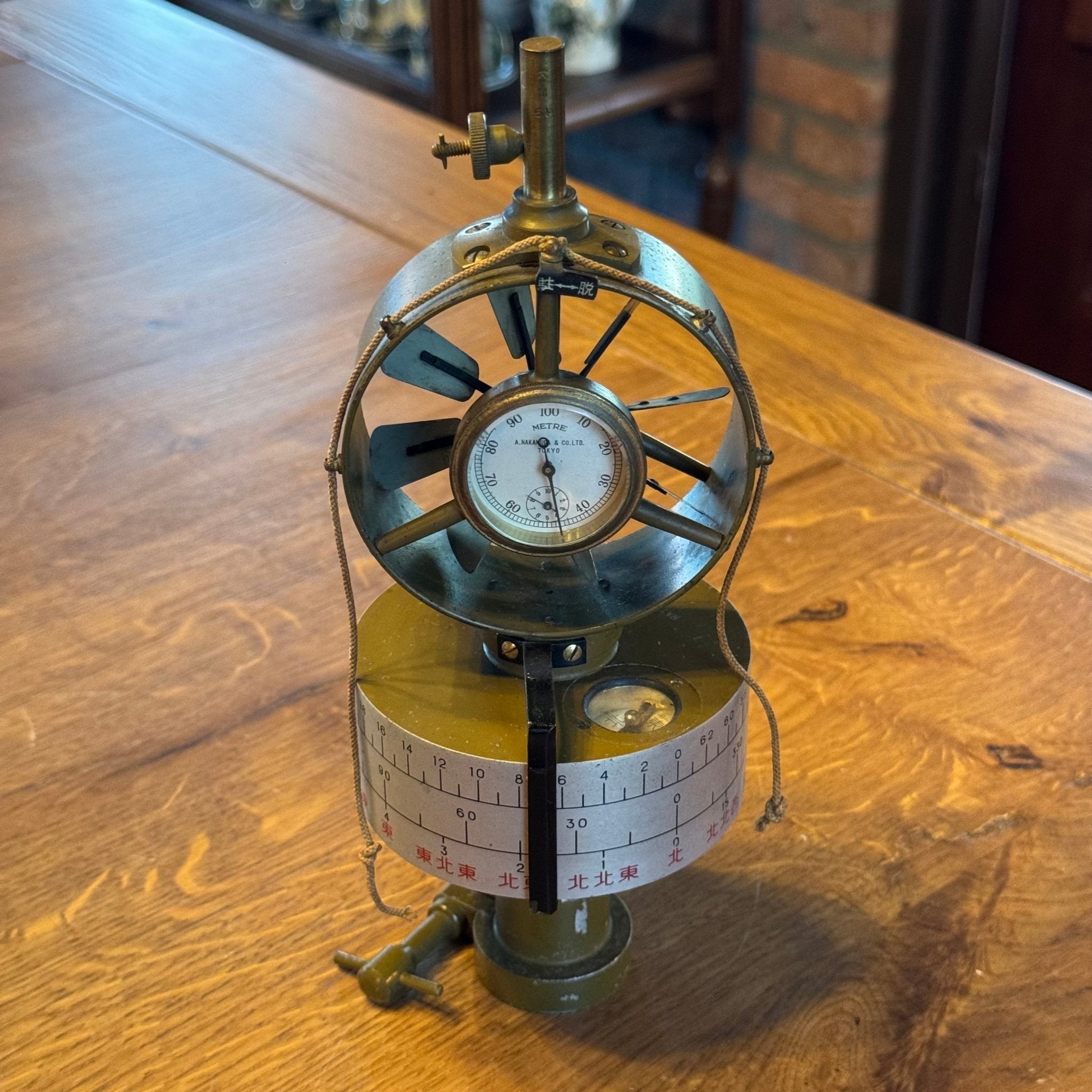 Japanse militaire veld anemometer (ca. 1930–1945) – A. Nakamura Co. Ltd., Tokyo - The Collectionist