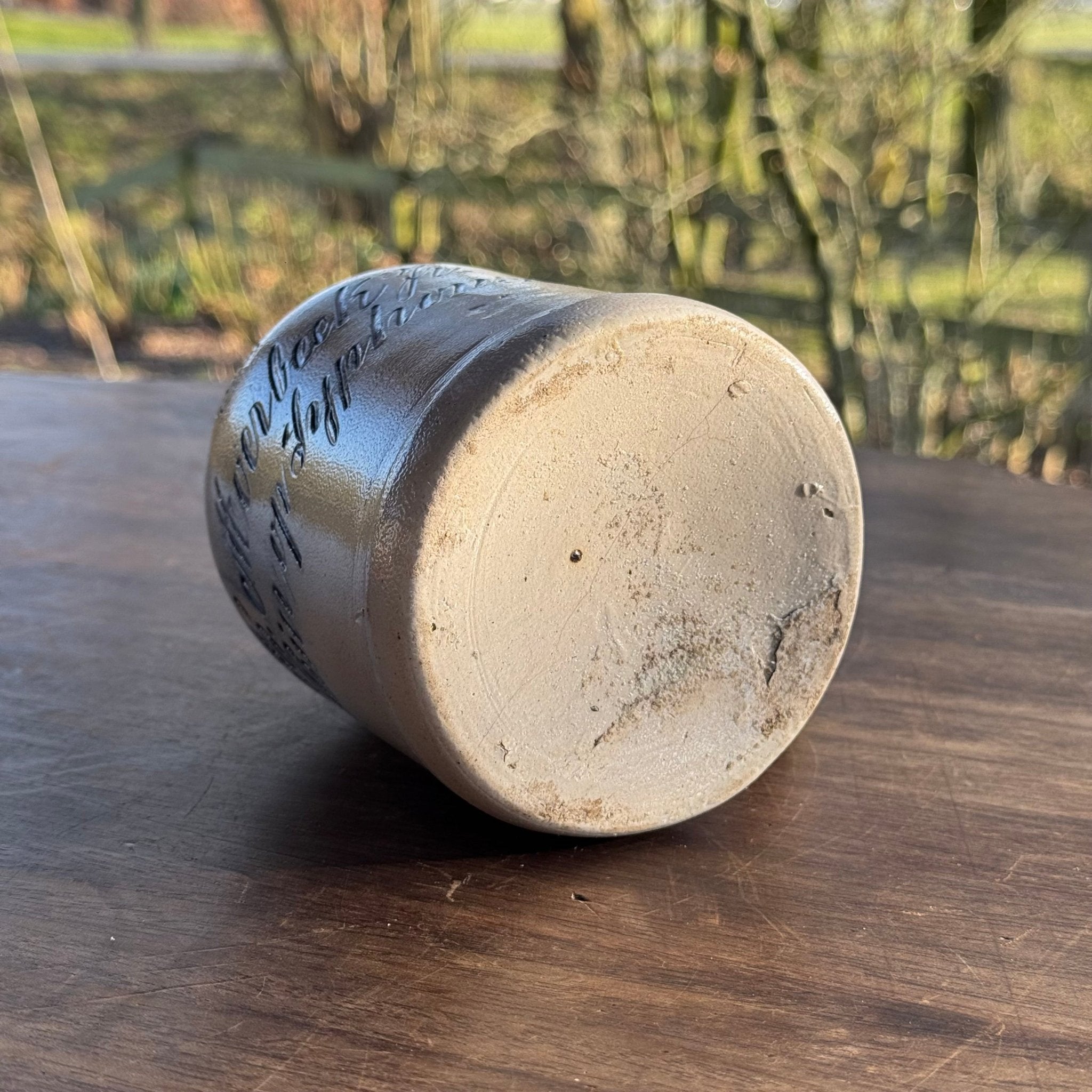 Keuls Aardewerk Bierpul B. Moerbeek 1870 - 1890 - The Collectionist