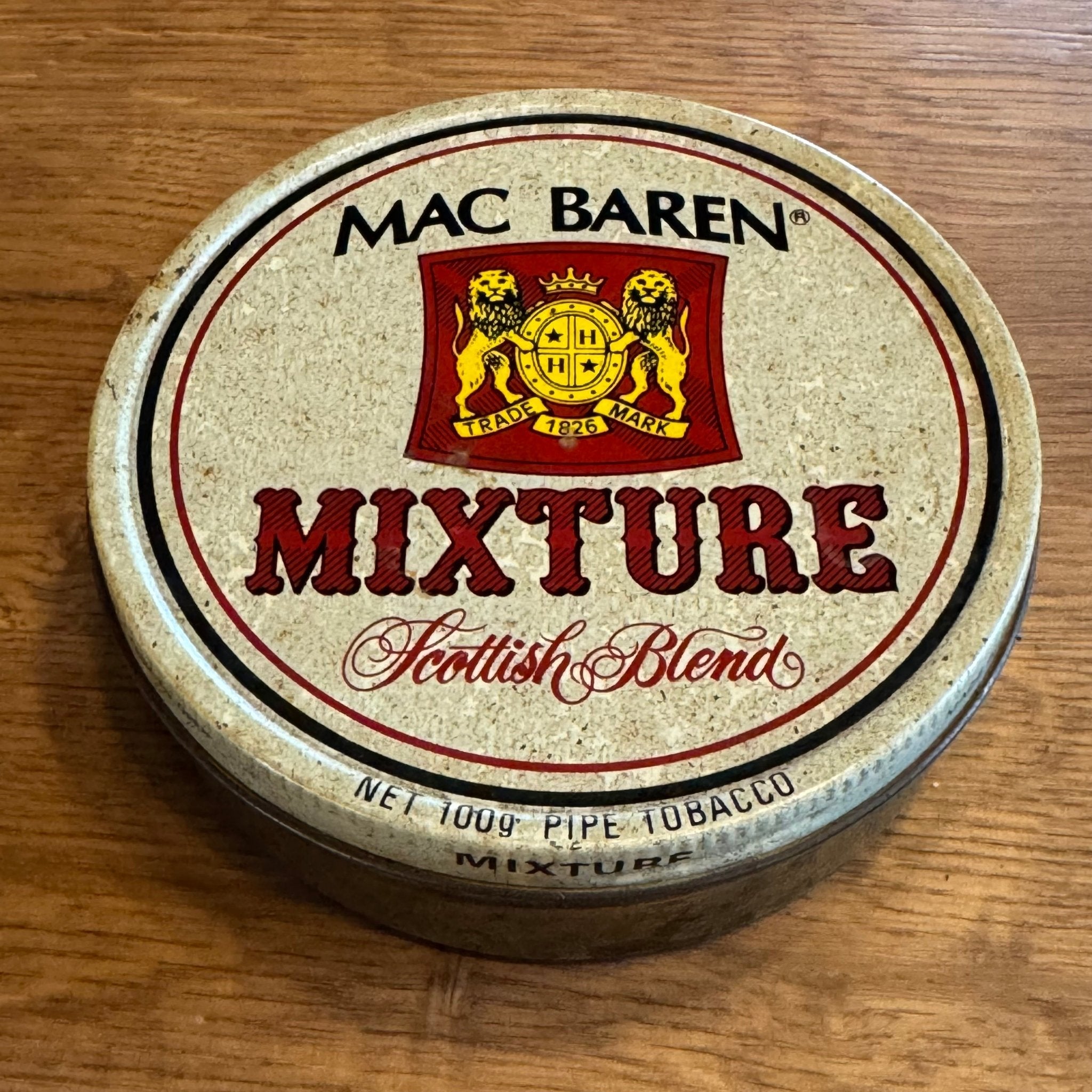 Mac Baren Mixture – Vintage Pijptabak Blik | The Collectionist - The Collectionist