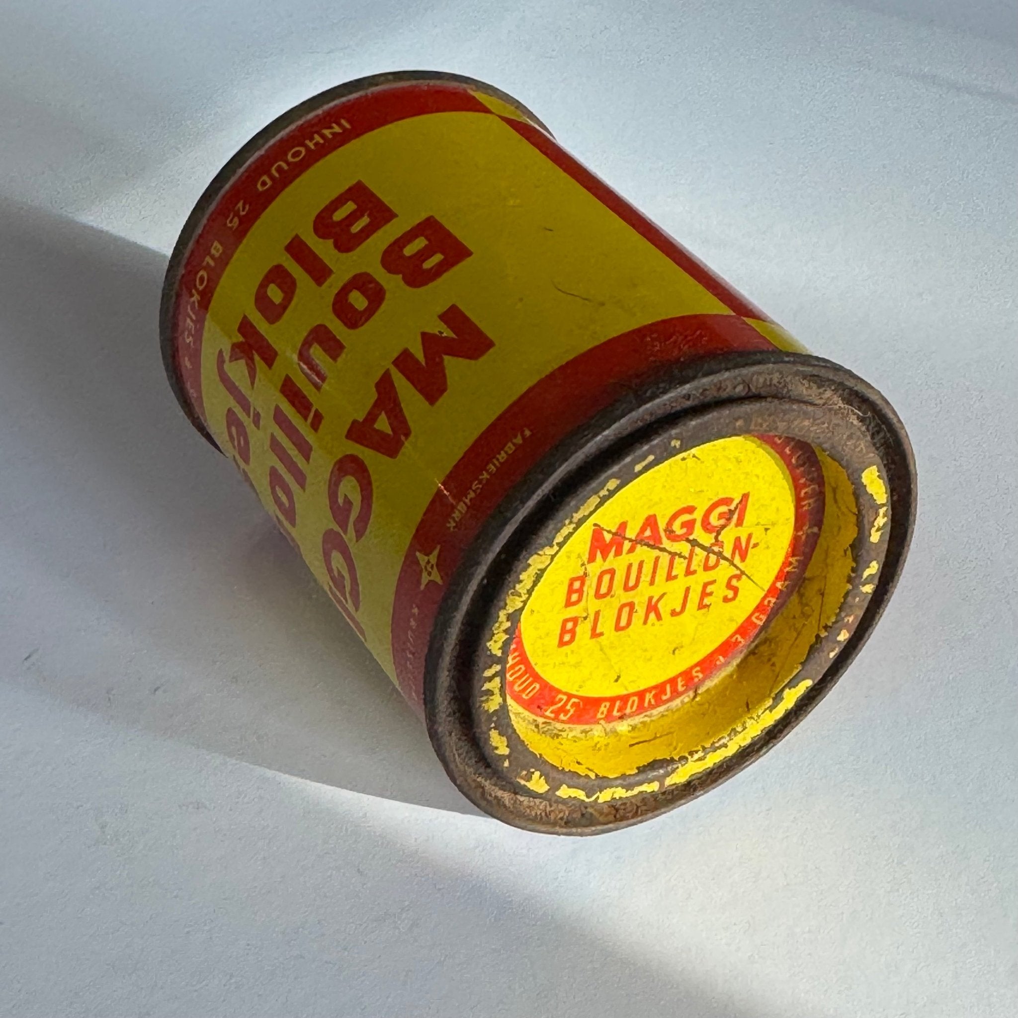 Maggi Bouillon Blokjes blik (ca. 1950s–1960s) - The Collectionist