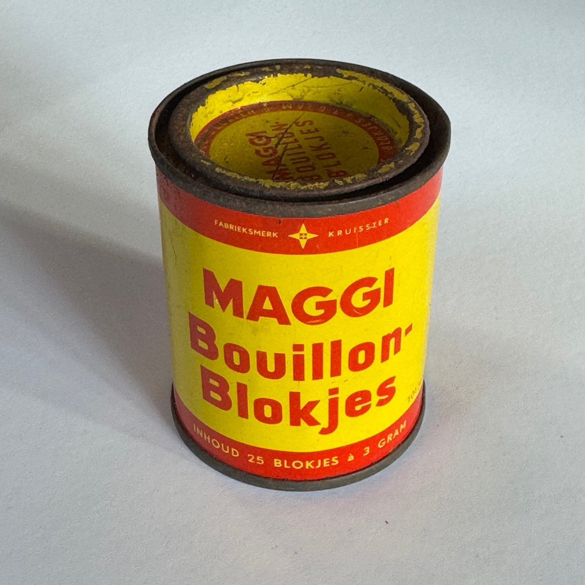 Maggi Bouillon Blokjes blik (ca. 1950s–1960s) - The Collectionist