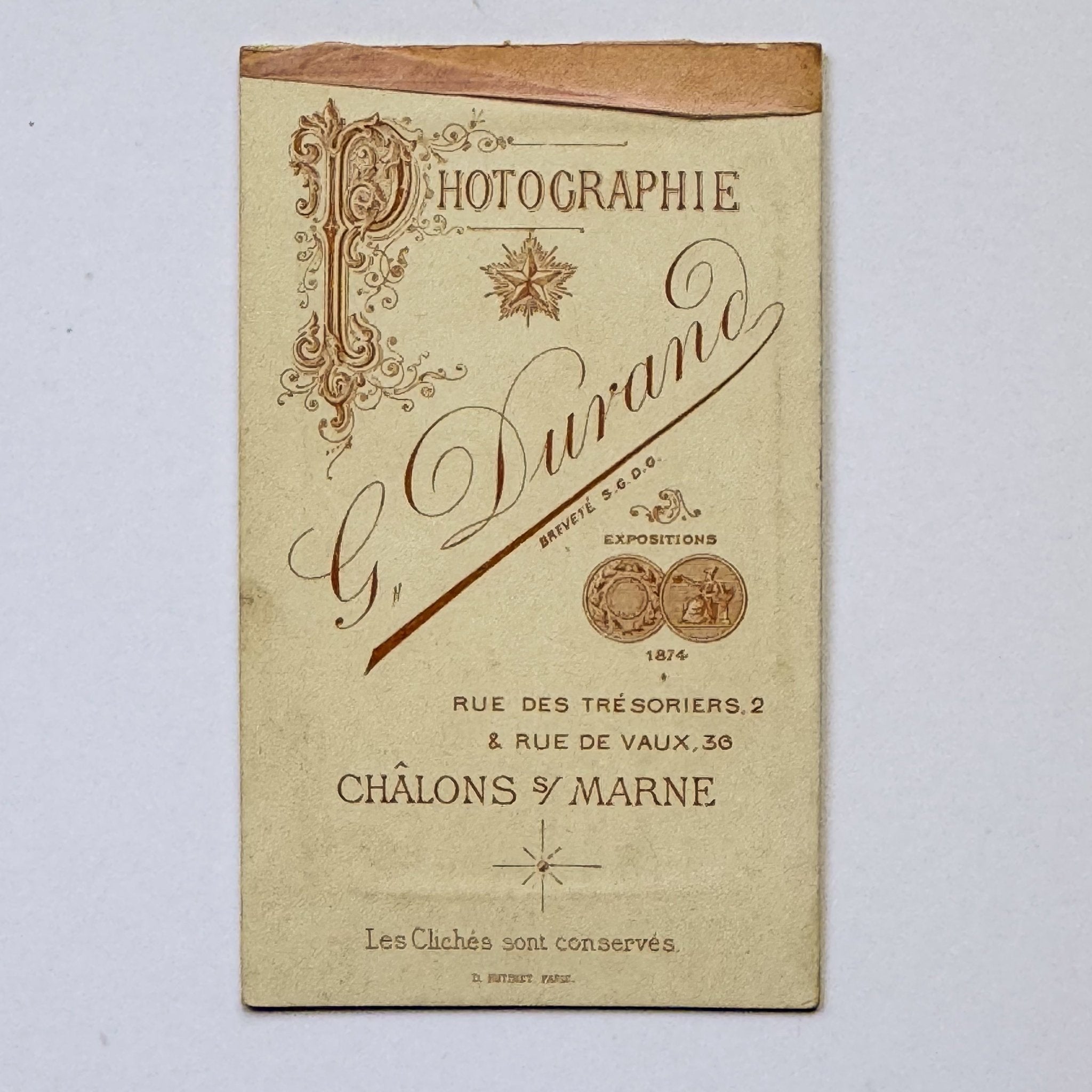 Militair portret - G. Durand, Châlons - sur - Marne (ca. 1880) - The Collectionist