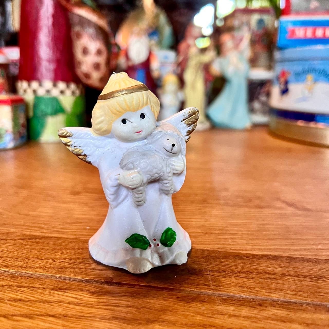 Porseleinen kerst engel ornament - The Collectionist