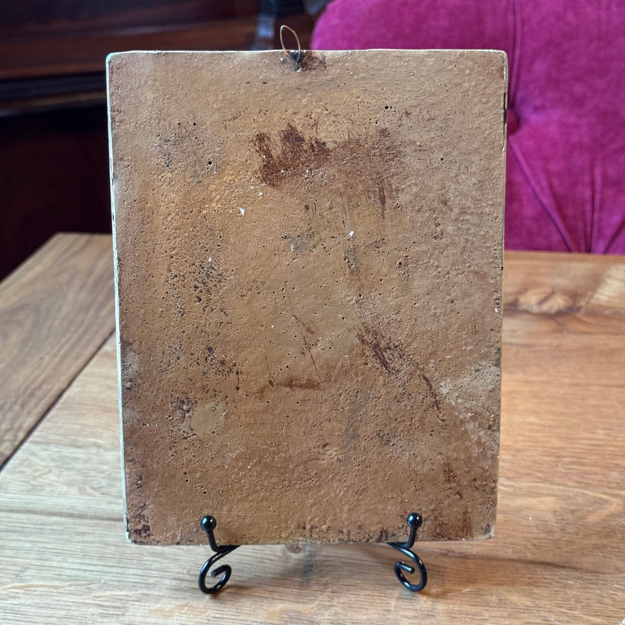 Religieus wandreliëf O.L.V. Altijddurende Bijstand – Keramiek, 20e eeuw - The Collectionist