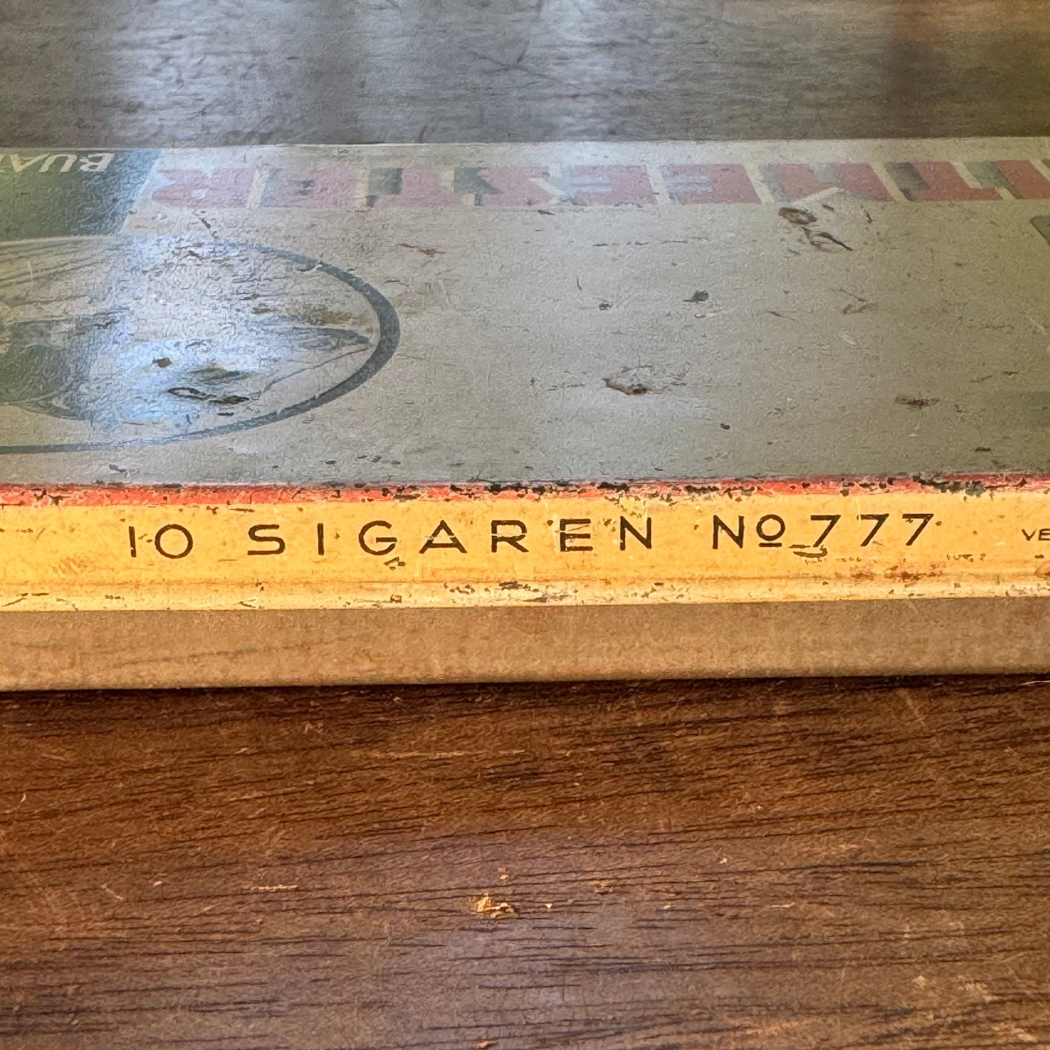 Ritmeester Fiat Sigarenblik Buat 1666 - The Collectionist