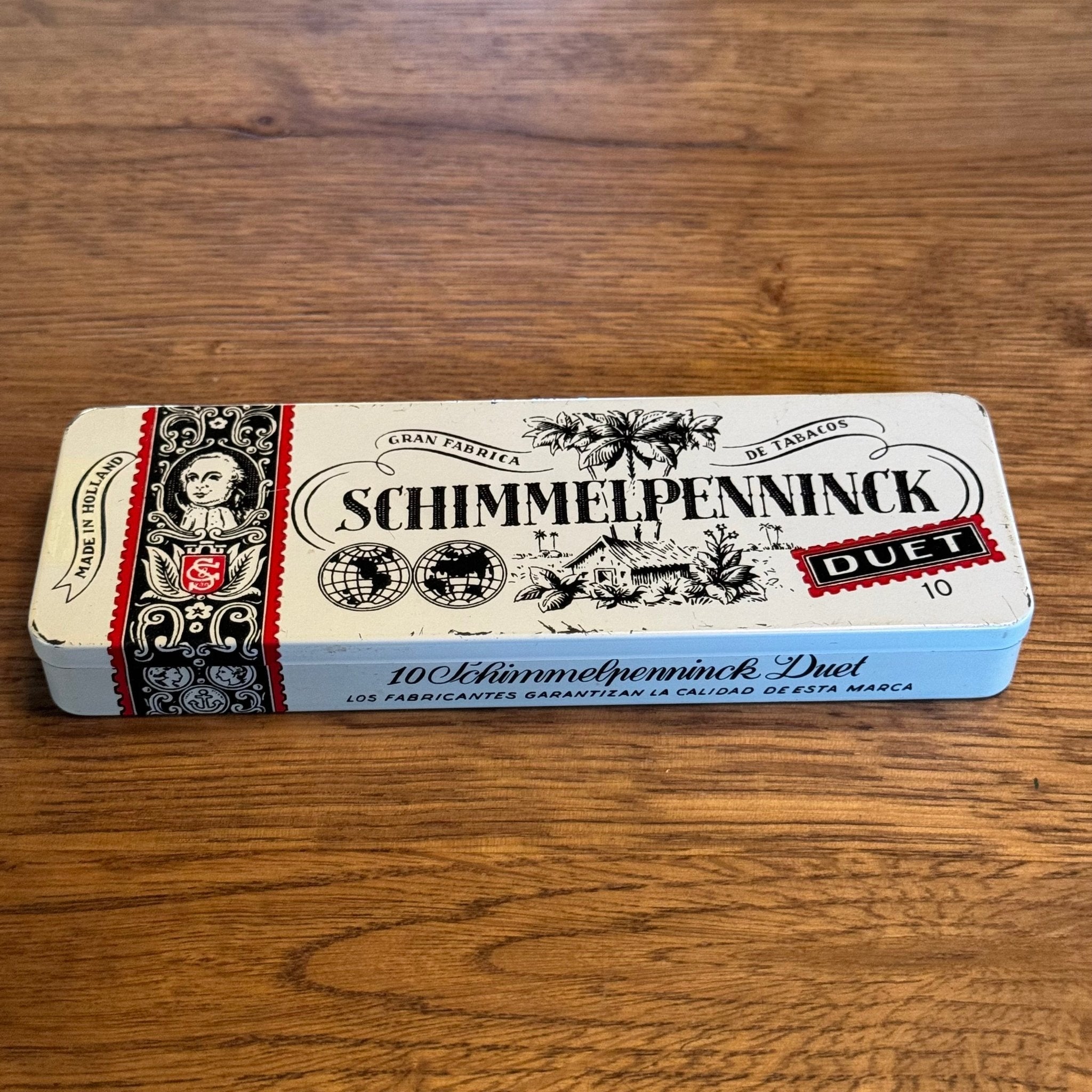 Schimmelpenninck Duet Blik – Vintage Tabaksblik - The Collectionist