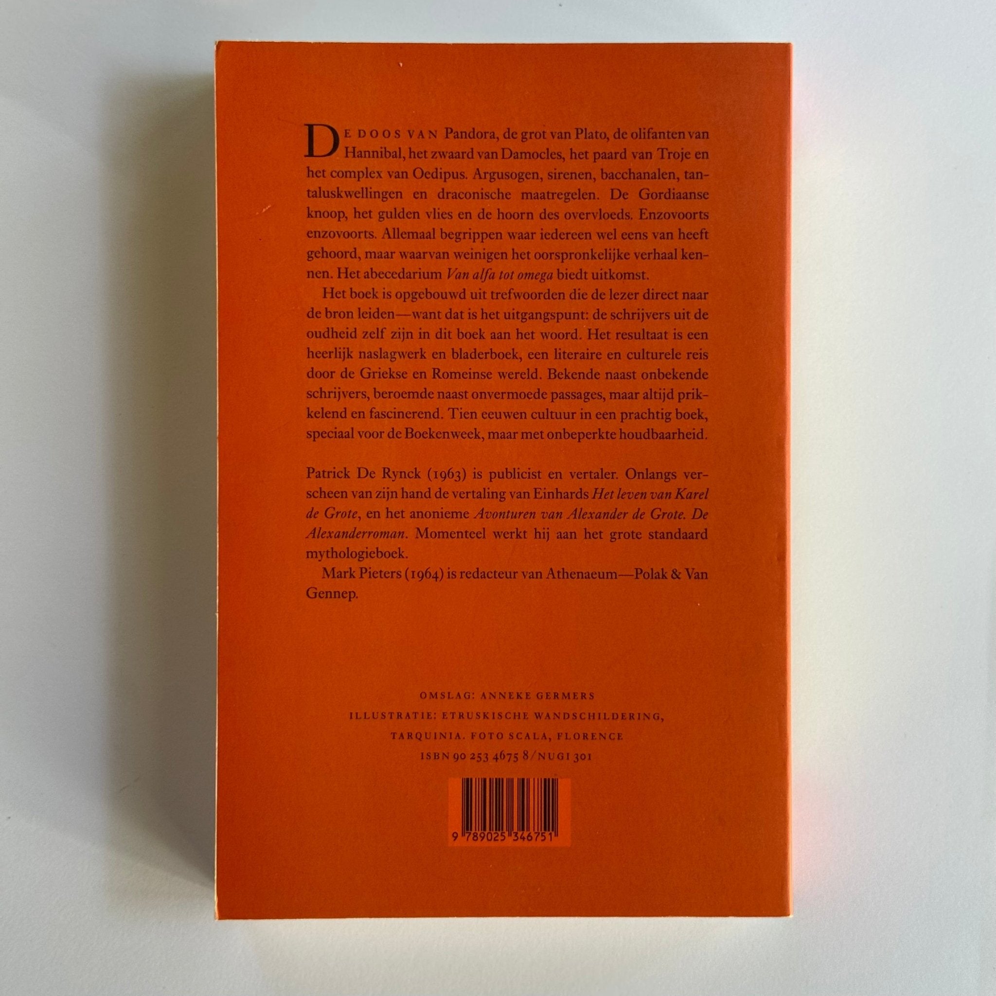 Van alfa tot omega. Een klassiek ABC. Bekende en verrassende passages uit de Griekse en Romeinse literatuur - The Collectionist