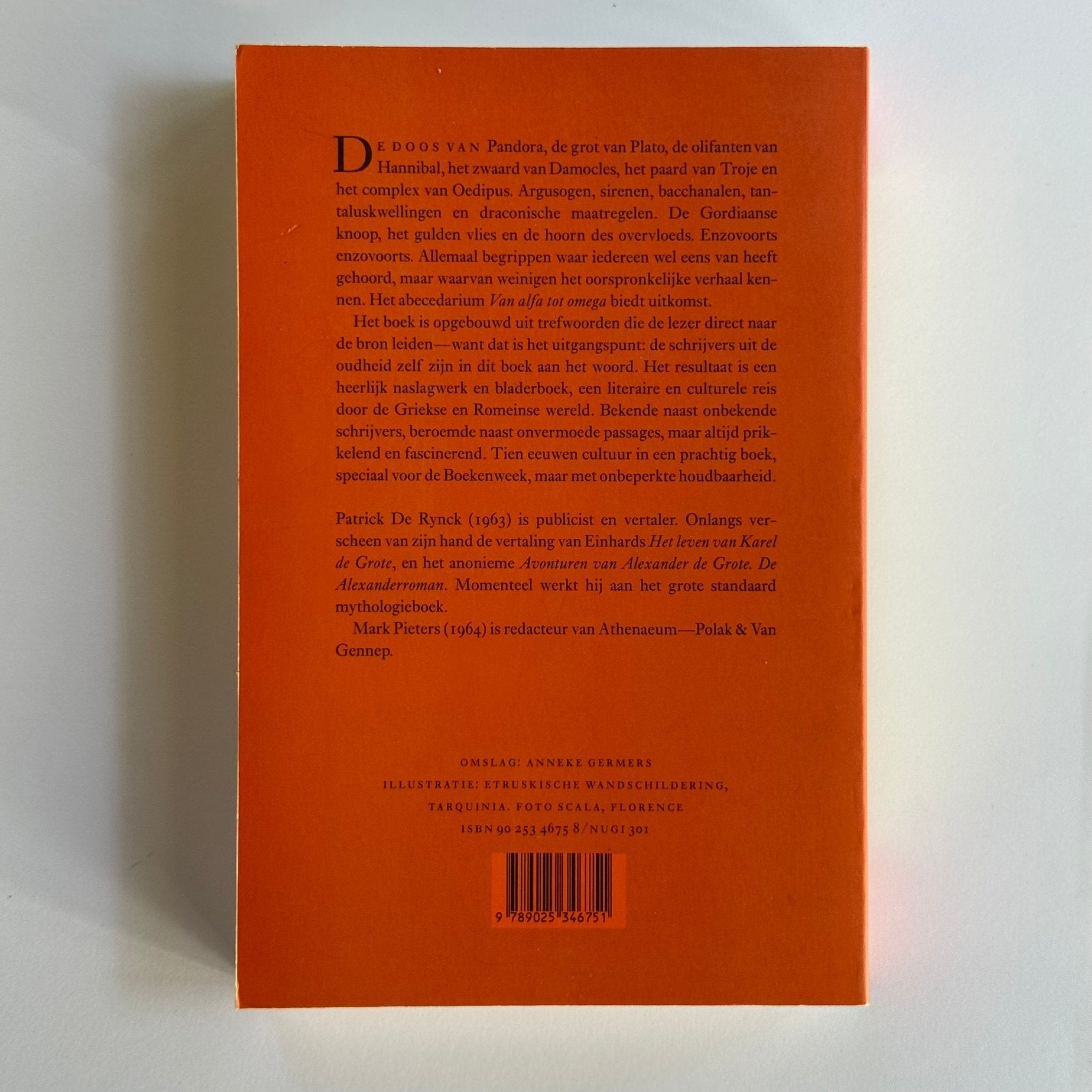 Van alfa tot omega. Een klassiek ABC. Bekende en verrassende passages uit de Griekse en Romeinse literatuur - The Collectionist