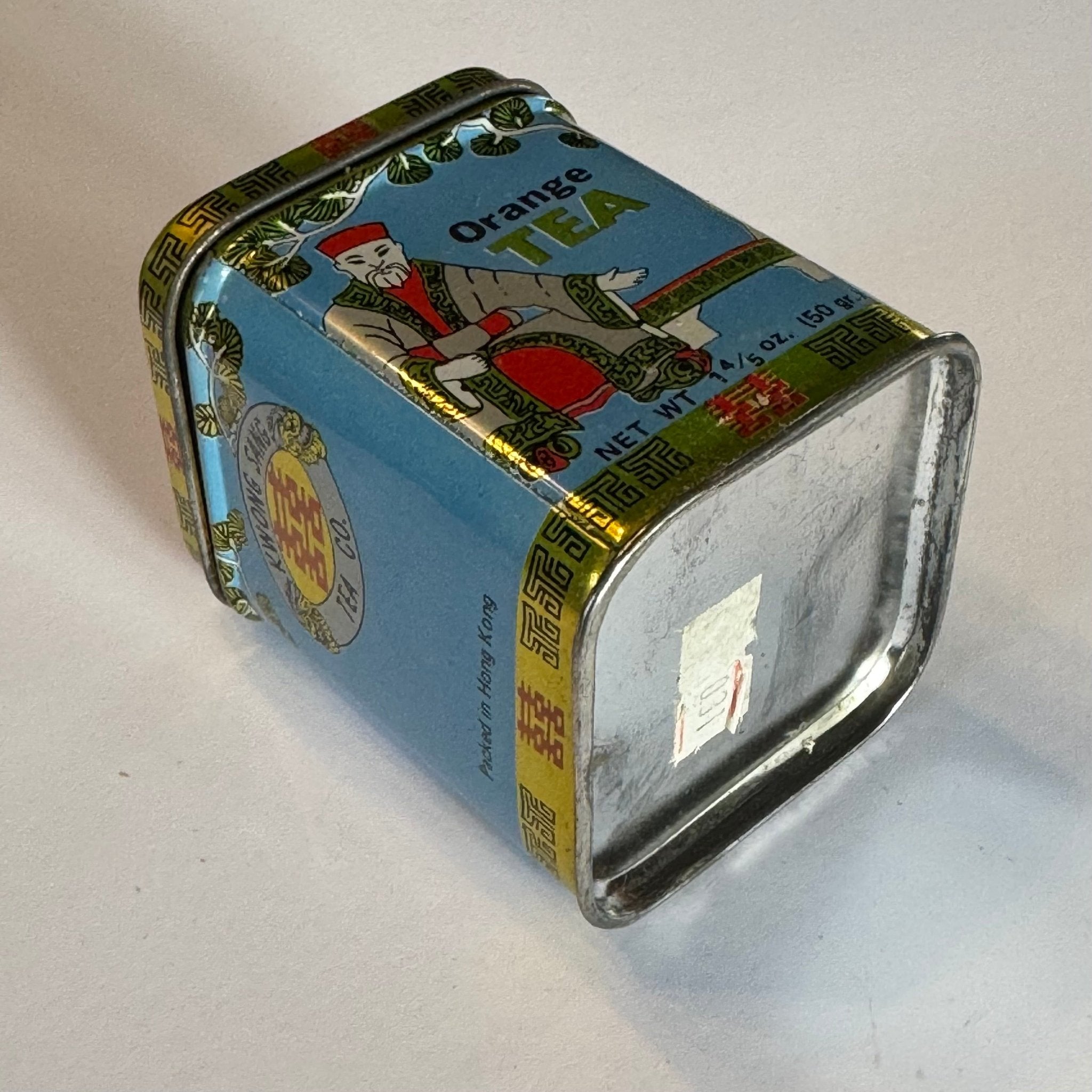 Vintage Kwong Sang Tea Co. blik – Orange Tea, Hong Kong - The Collectionist