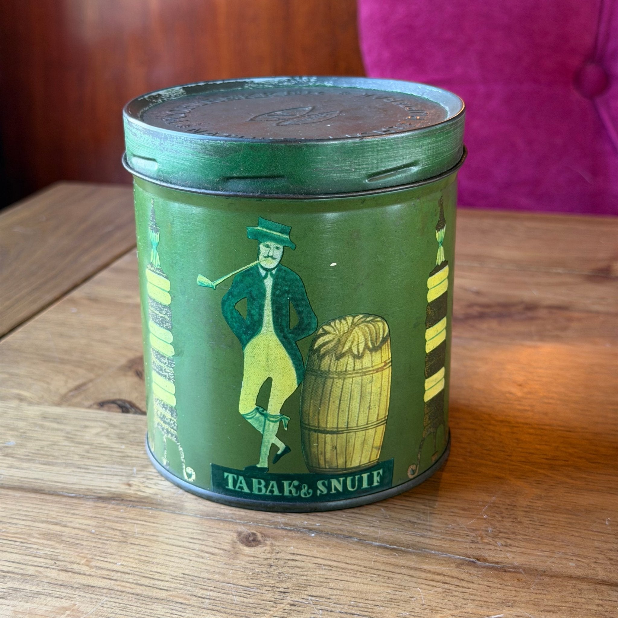 Vintage Niemeyer “Voortrekker” Pijptabak Blik – Tabak & Snuif – Groningen